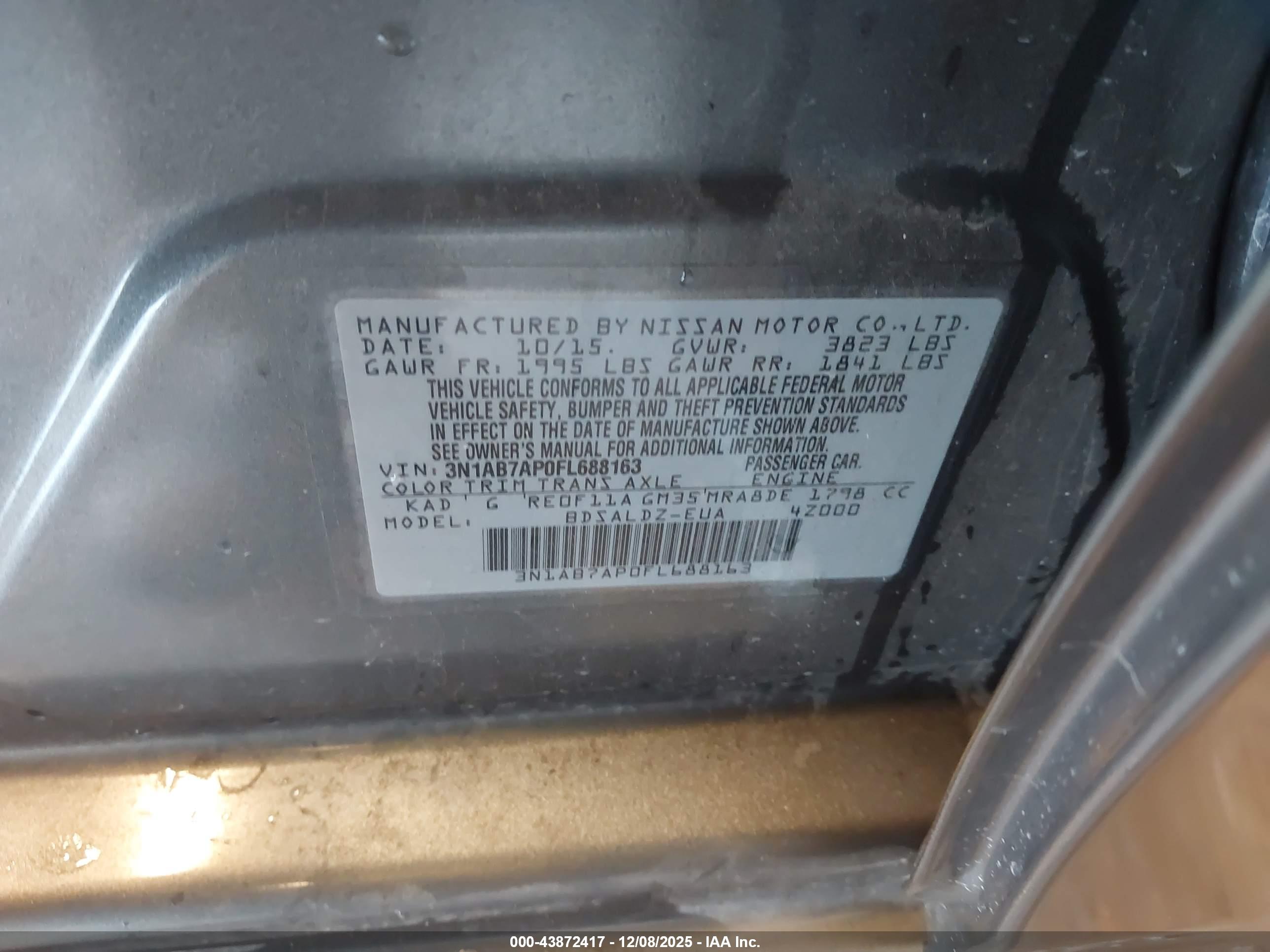 NISSAN SENTRA image 9