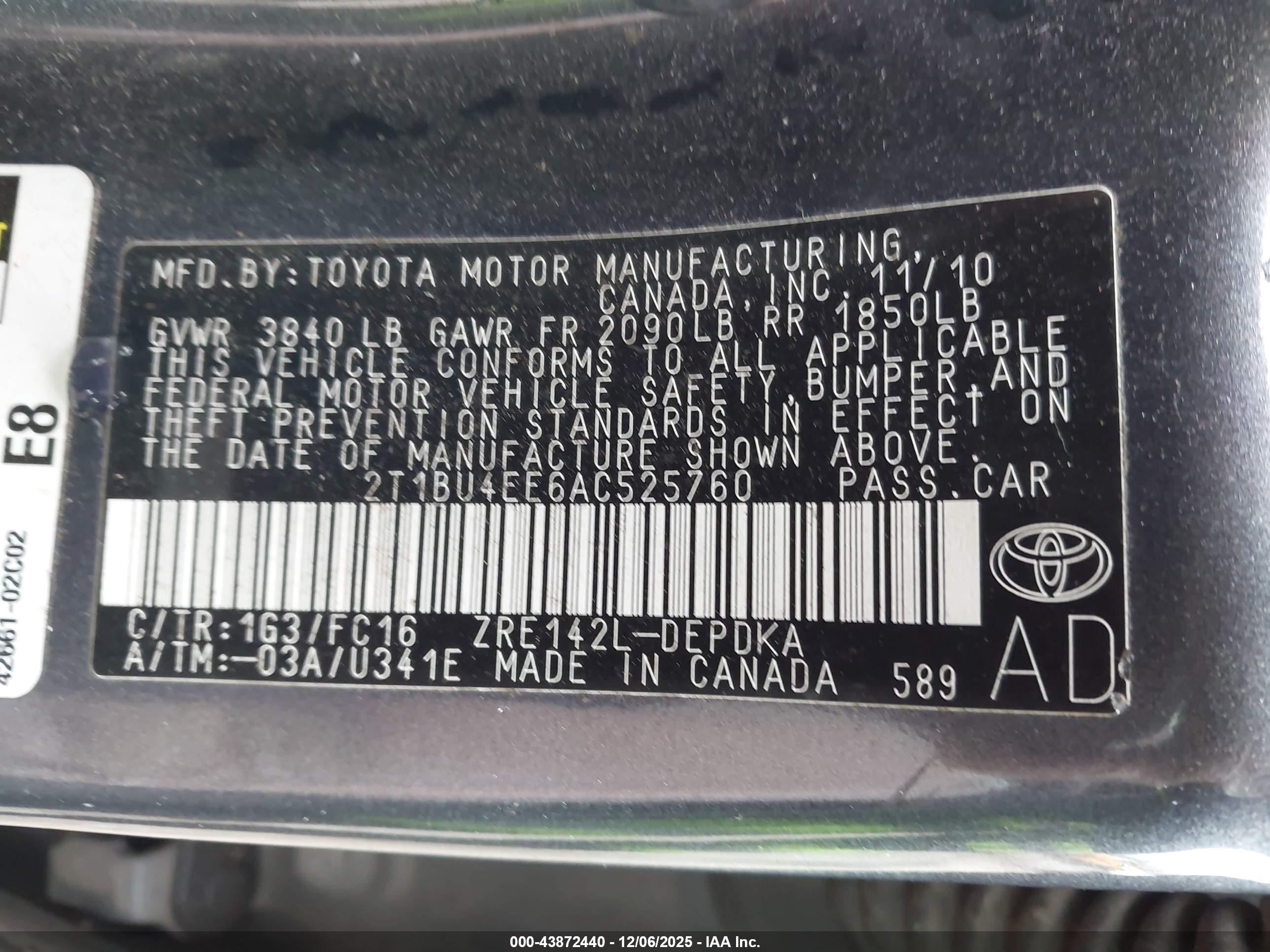 TOYOTA COROLLA image 9