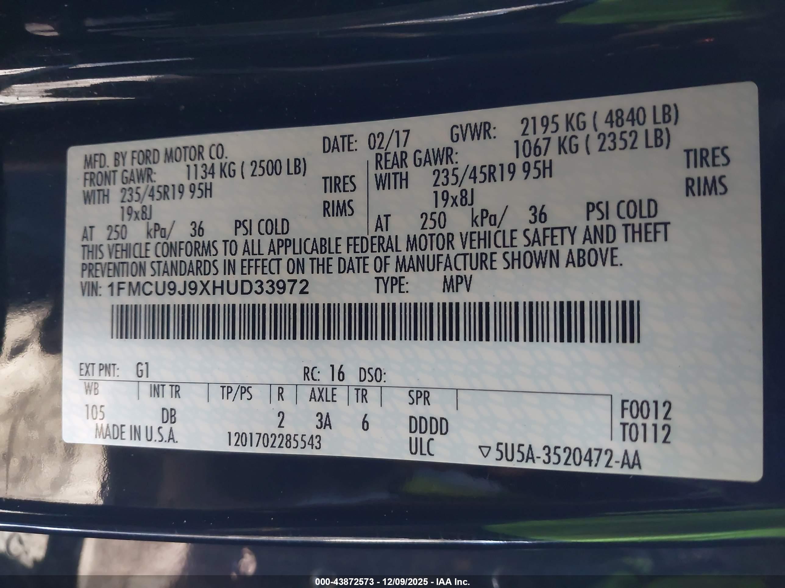 FORD ESCAPE image 9