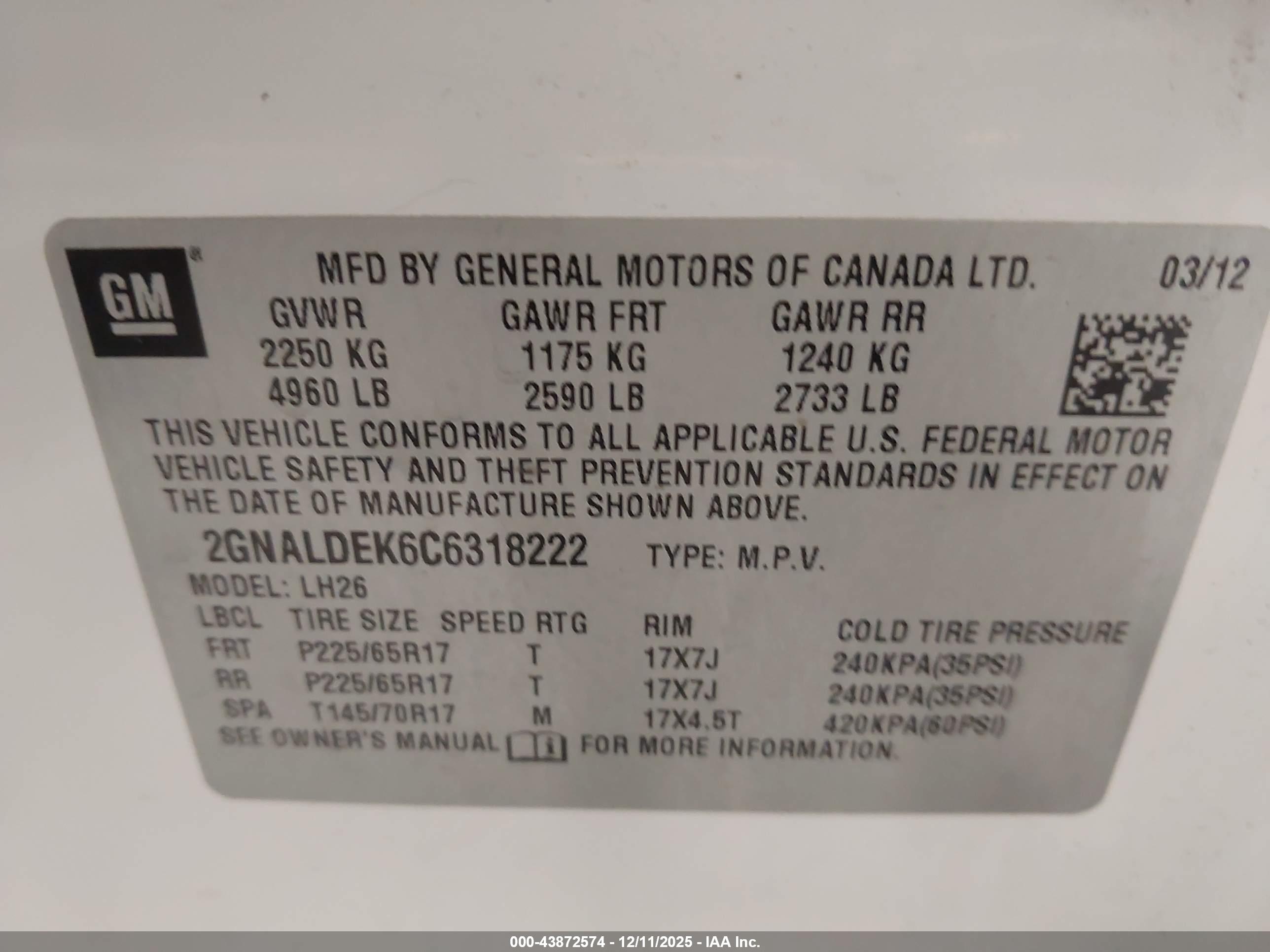 CHEVROLET EQUINOX image 9