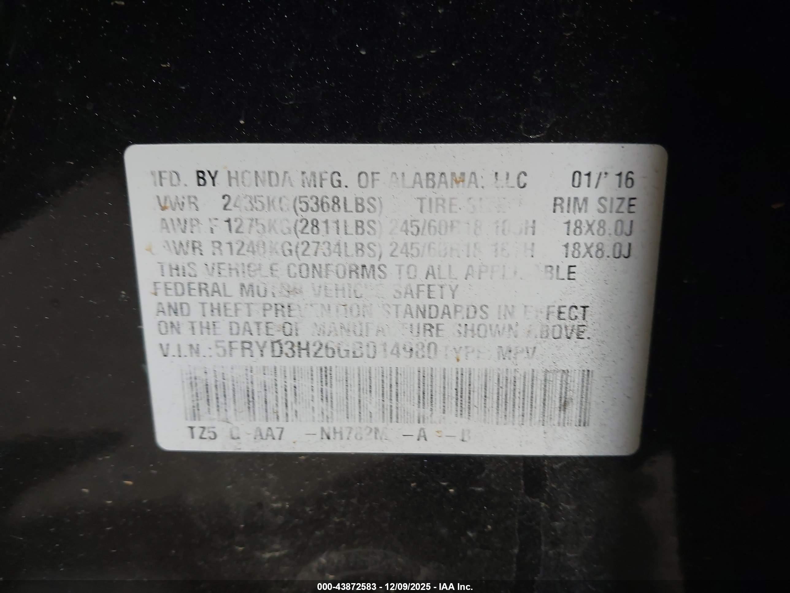 ACURA MDX image 9