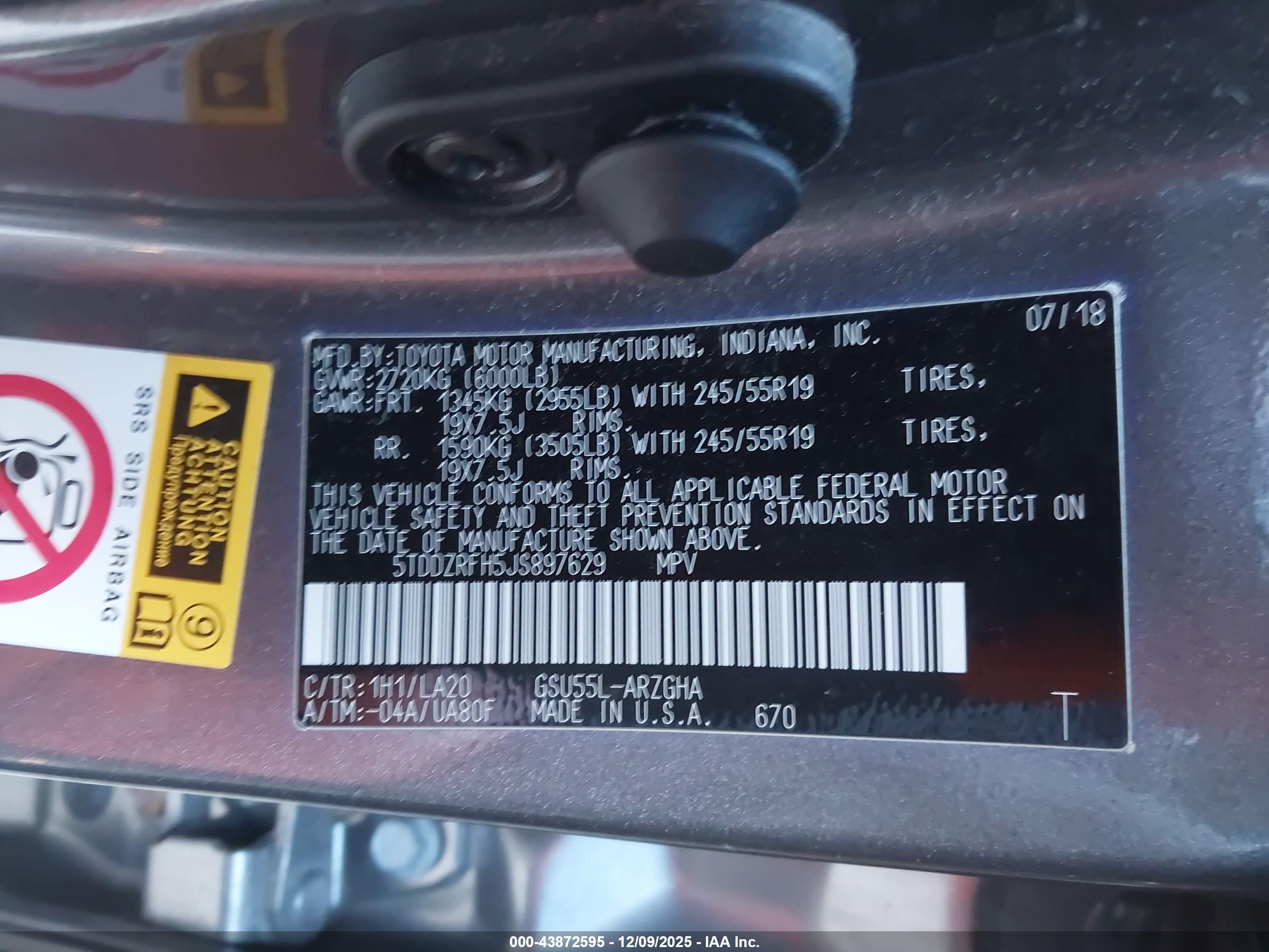 TOYOTA HIGHLANDER image 9