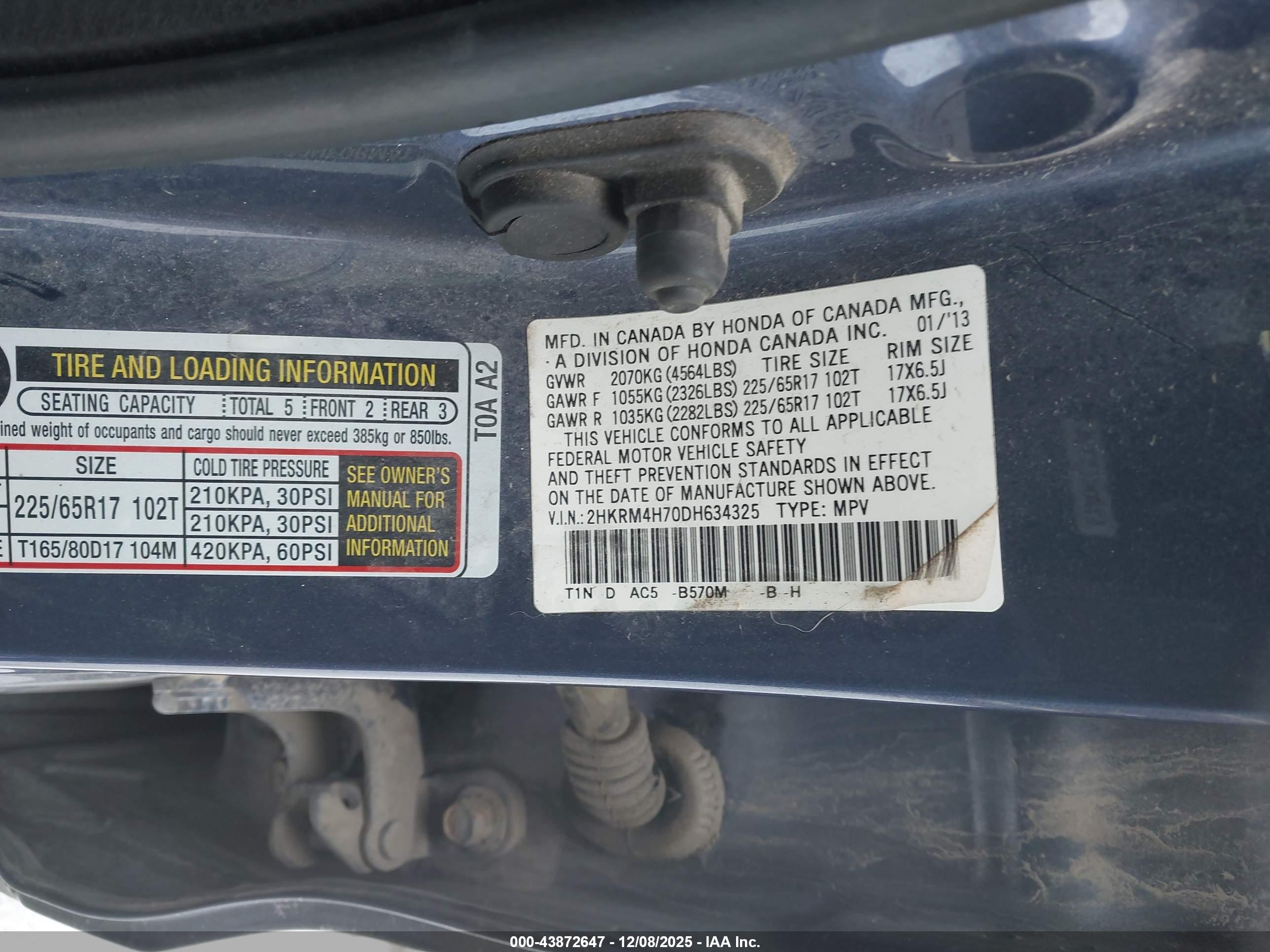 HONDA CR-V image 9