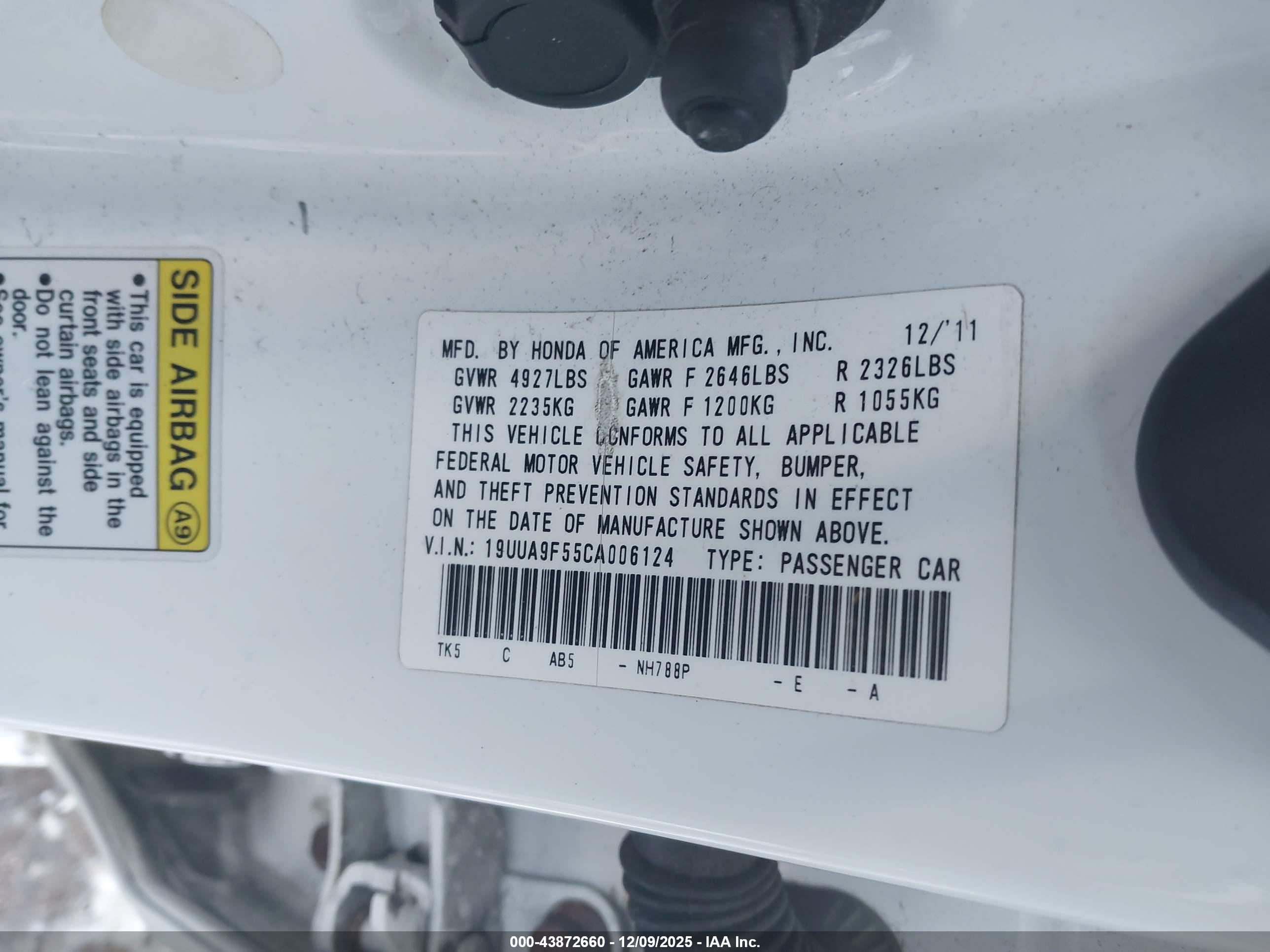 ACURA TL image 9
