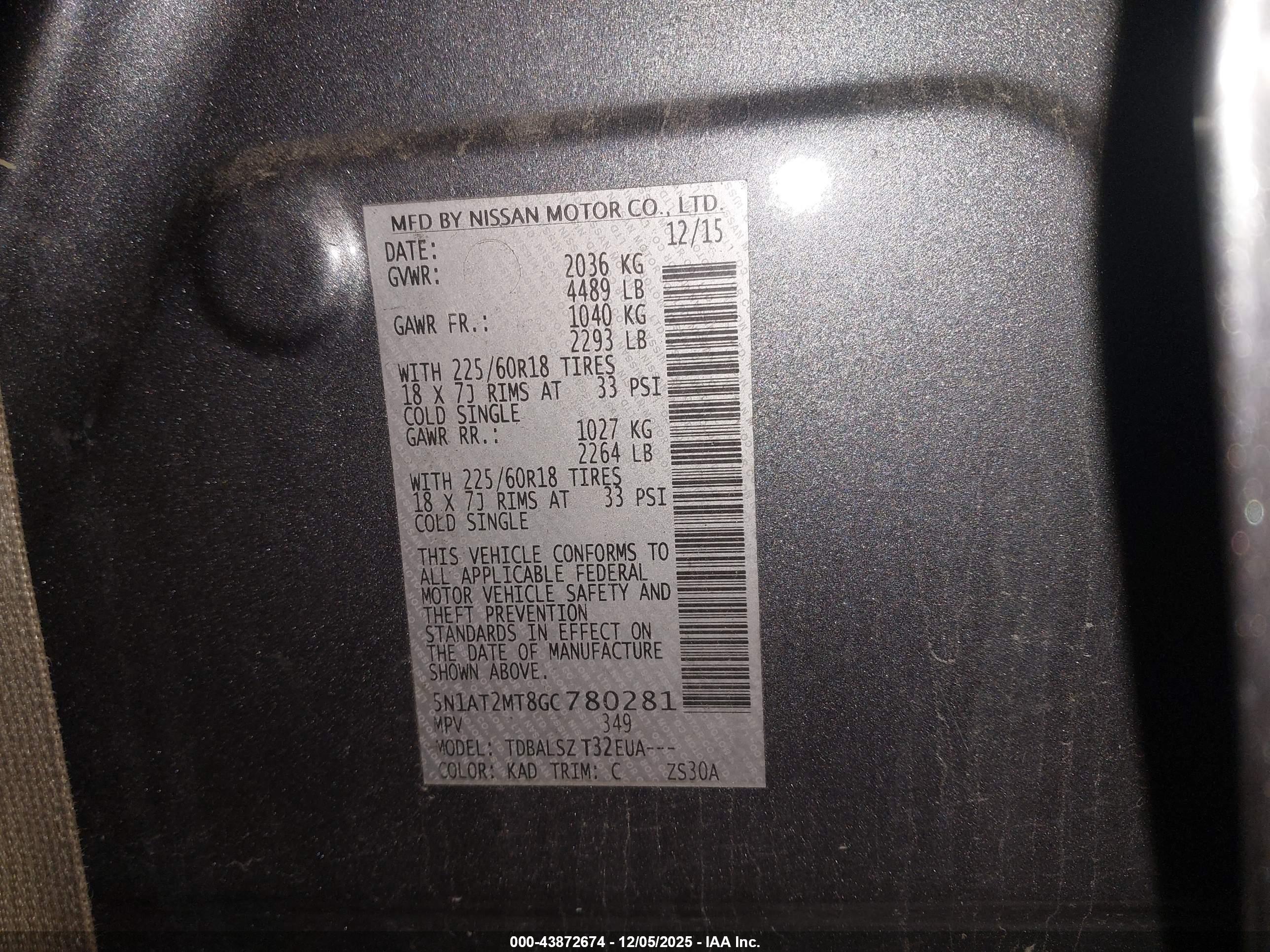 NISSAN ROGUE image 9