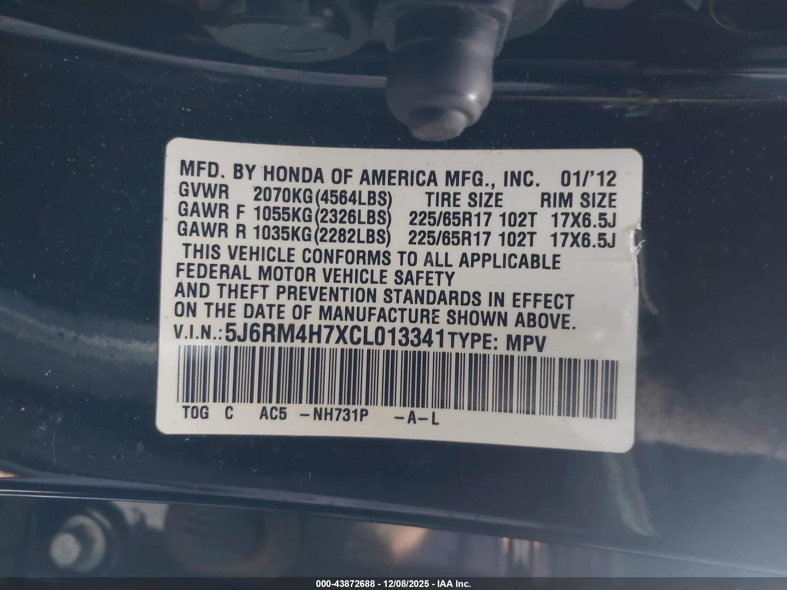 HONDA CR-V image 9