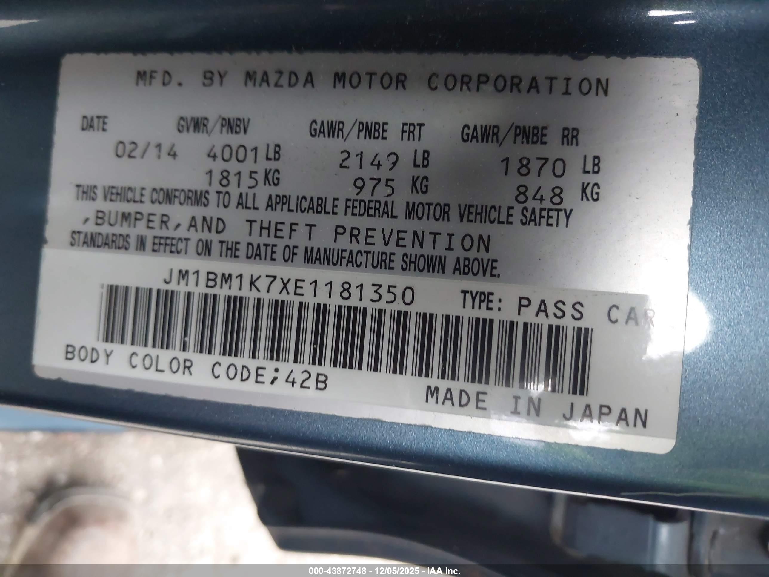 MAZDA MAZDA3 image 9