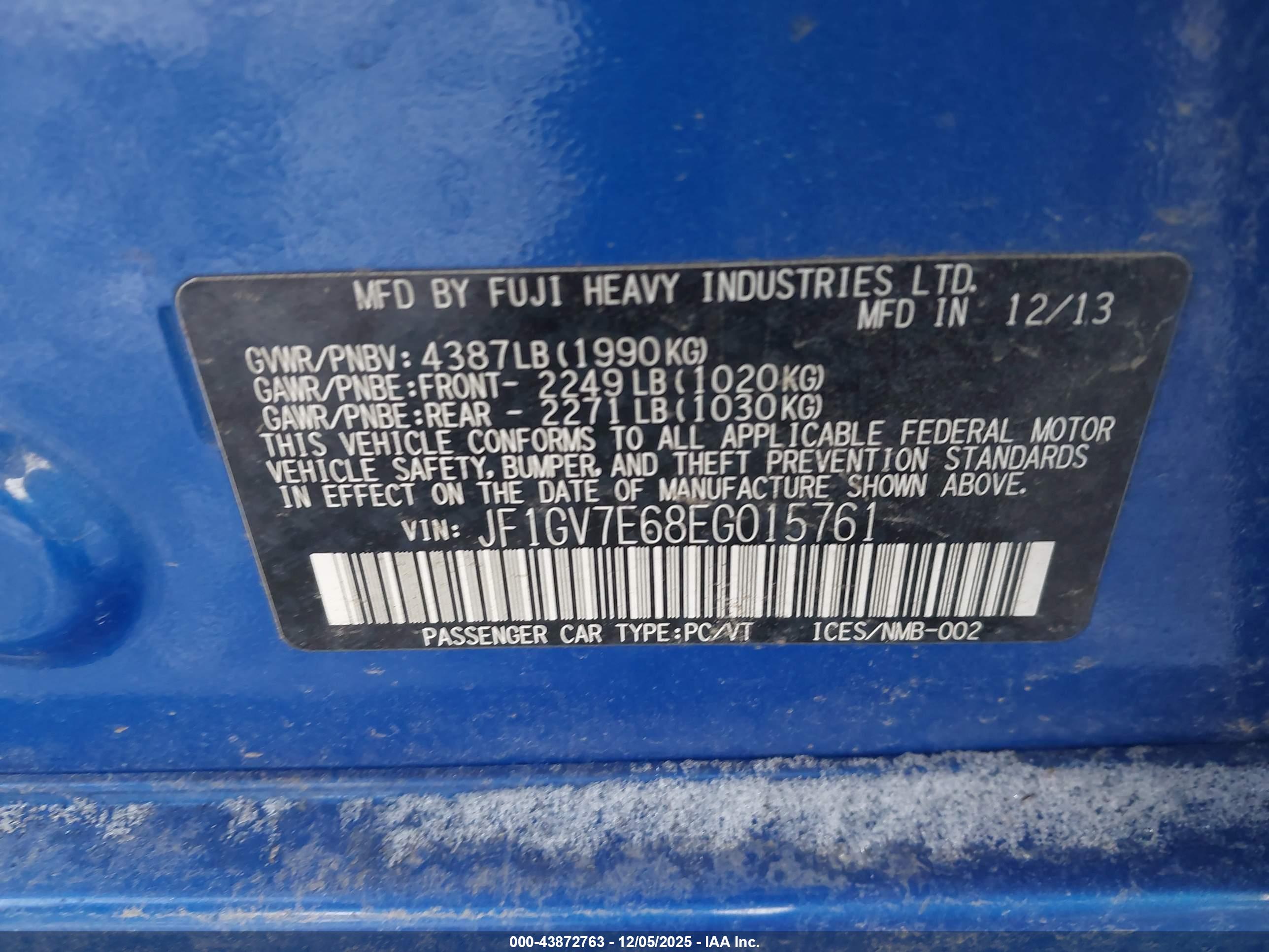 SUBARU IMPREZA image 9