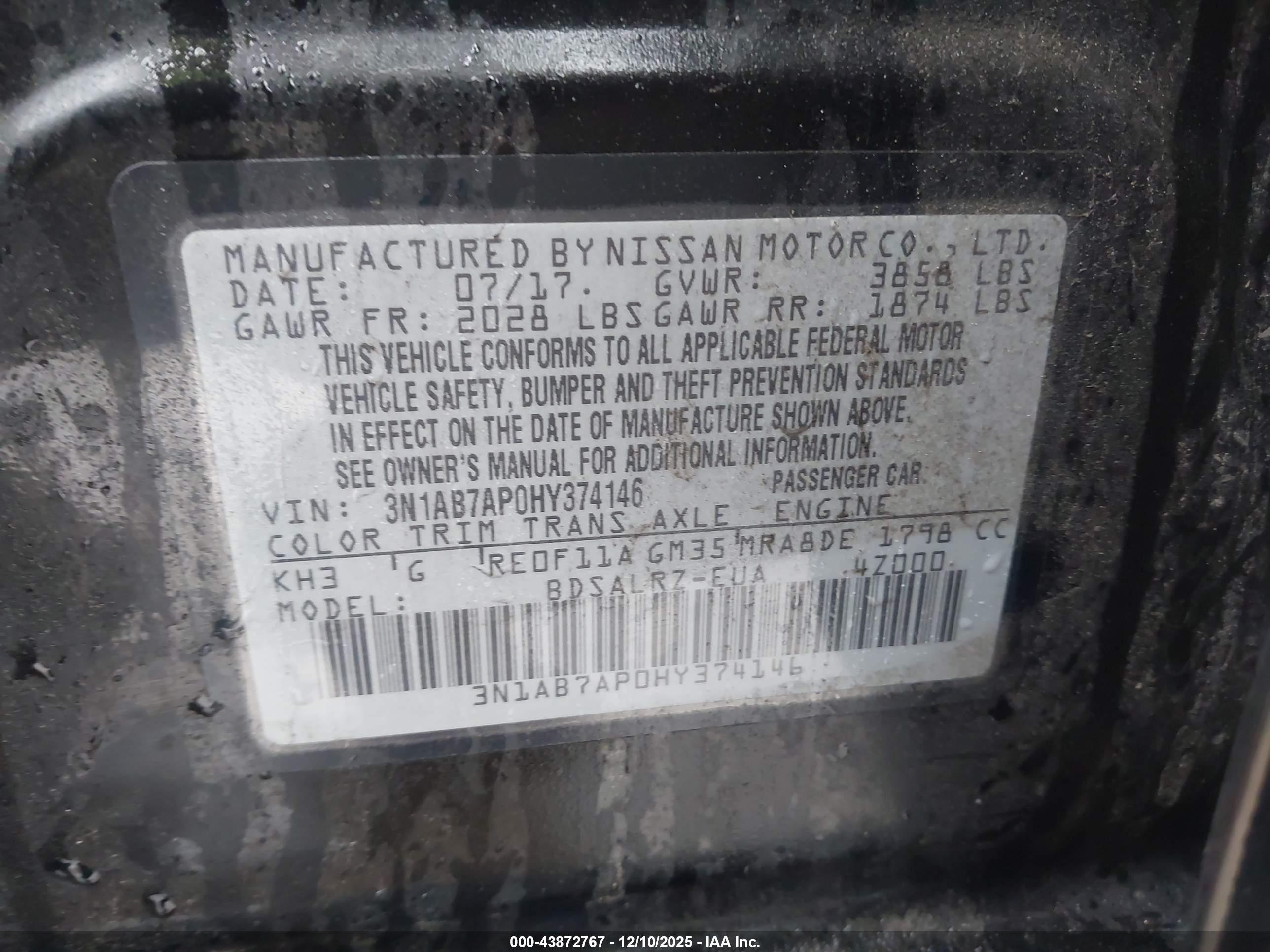 NISSAN SENTRA image 9