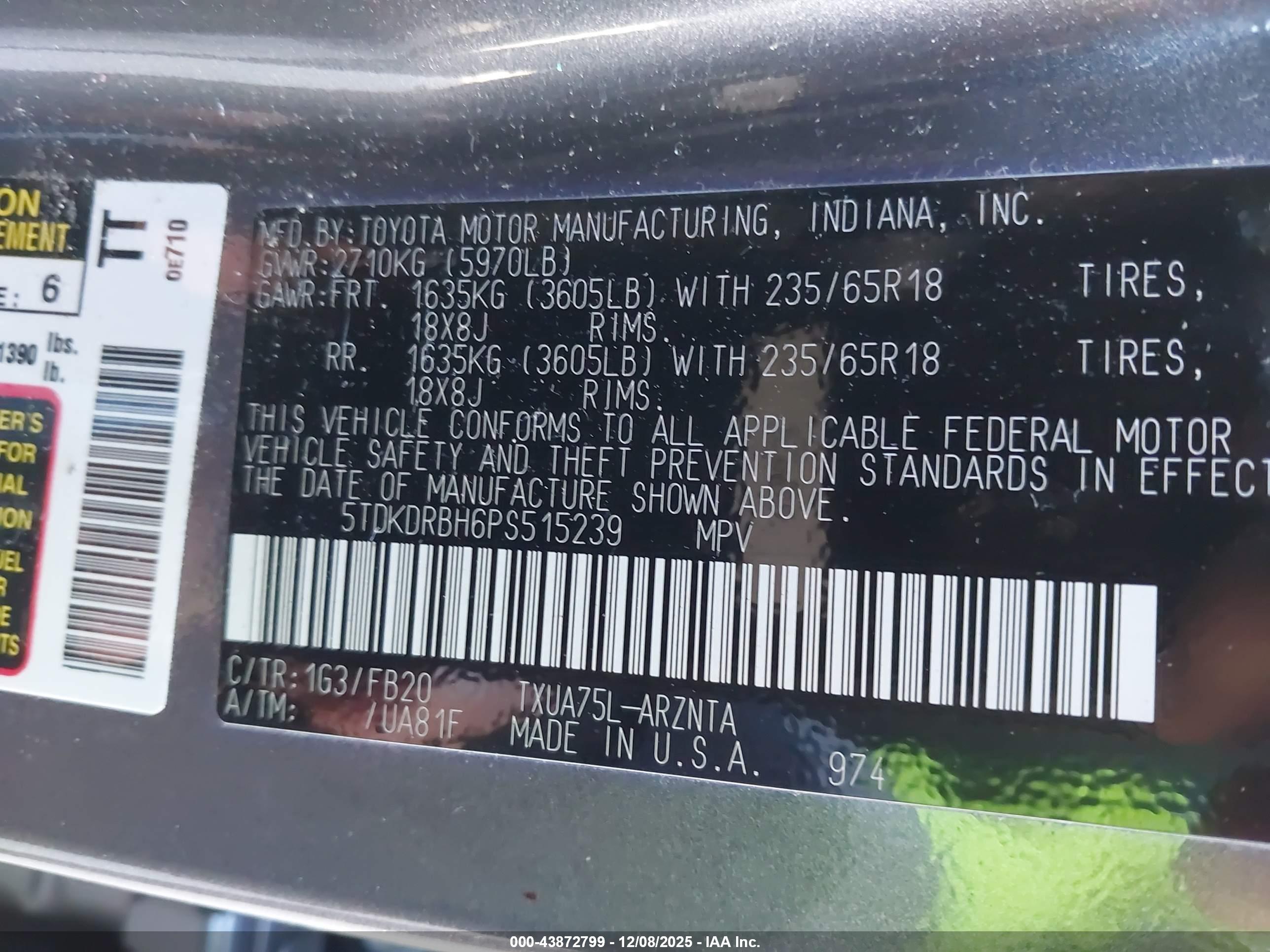 TOYOTA HIGHLANDER image 9