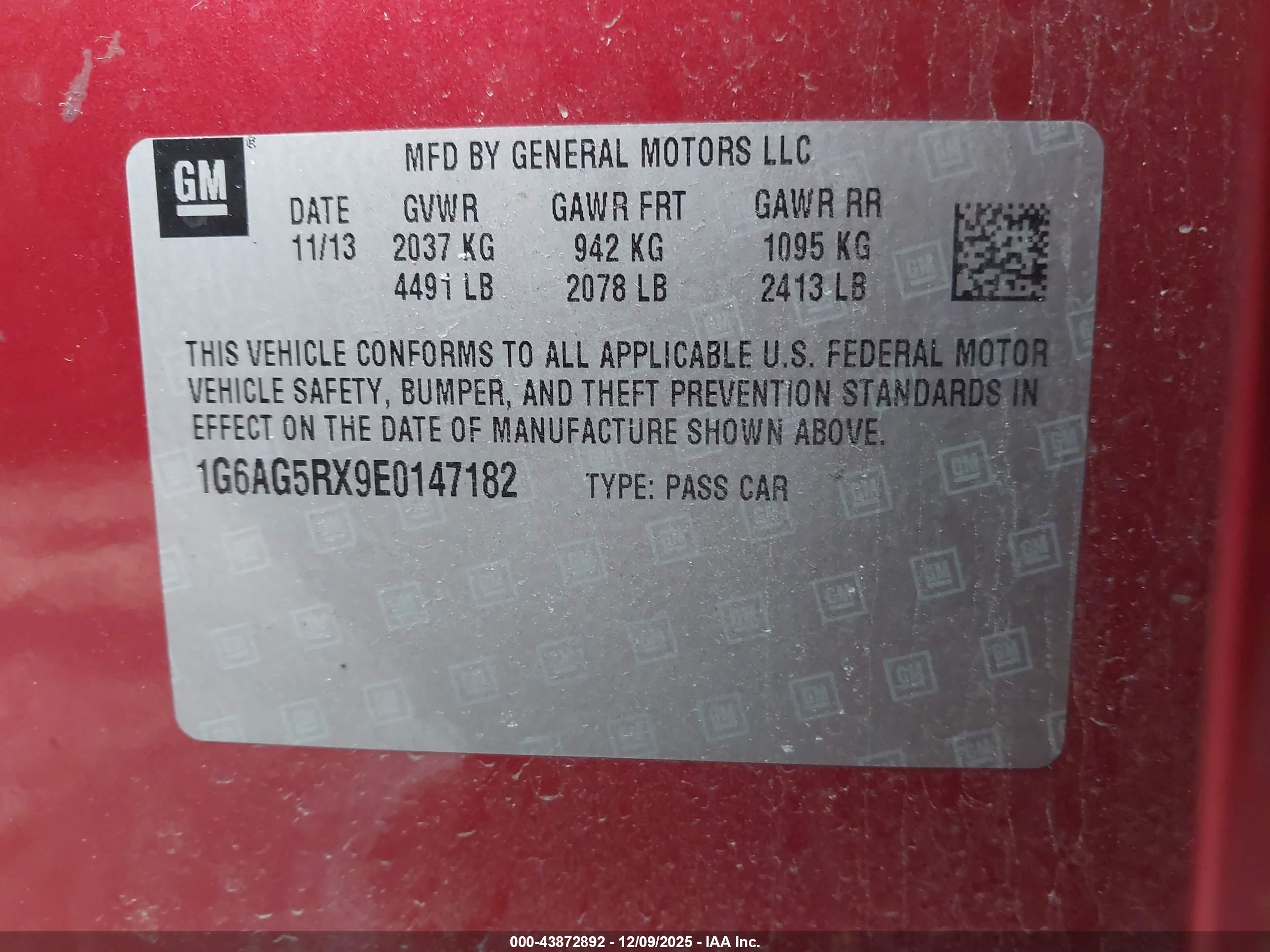 CADILLAC ATS image 9