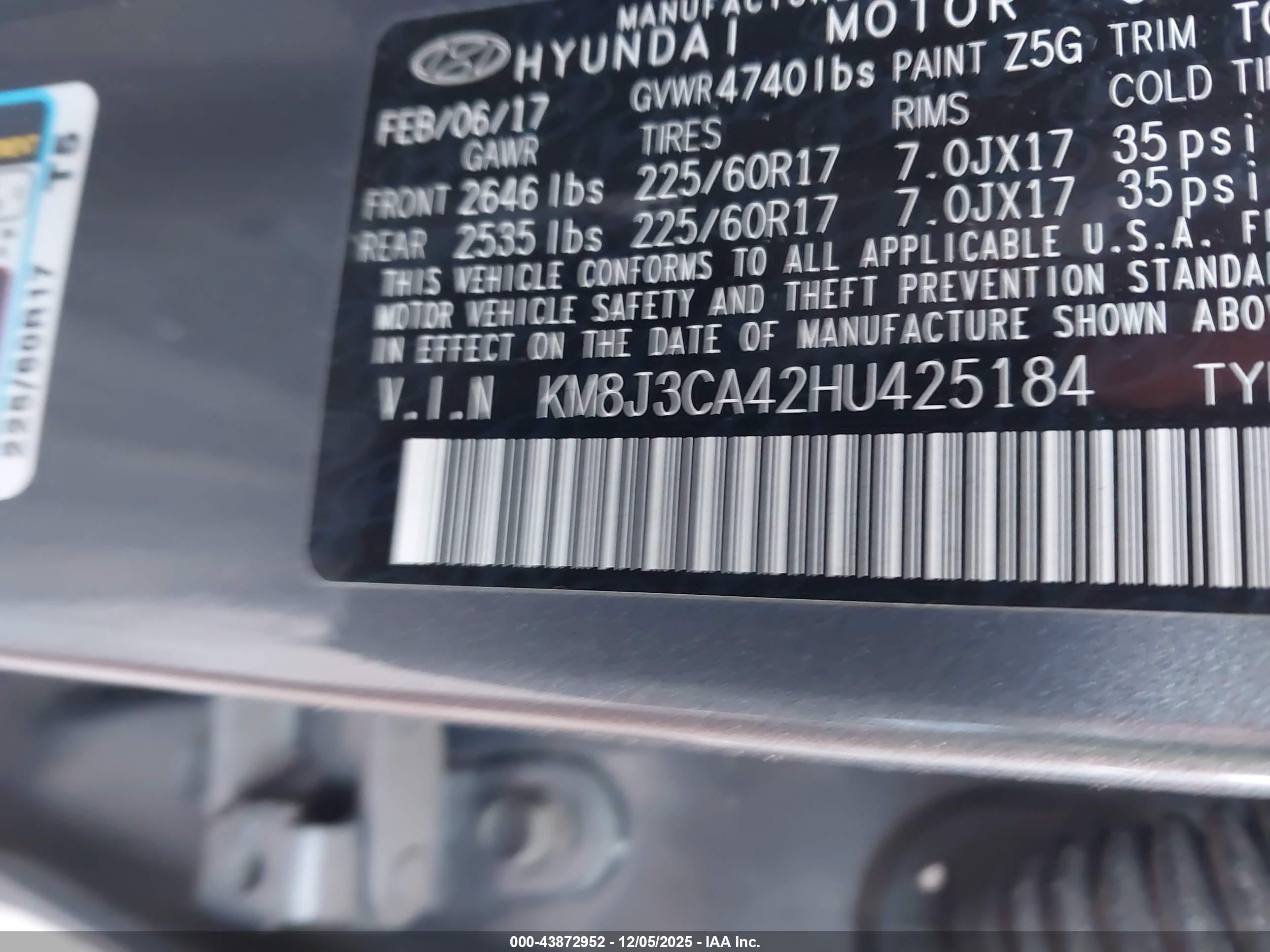 HYUNDAI TUCSON image 9