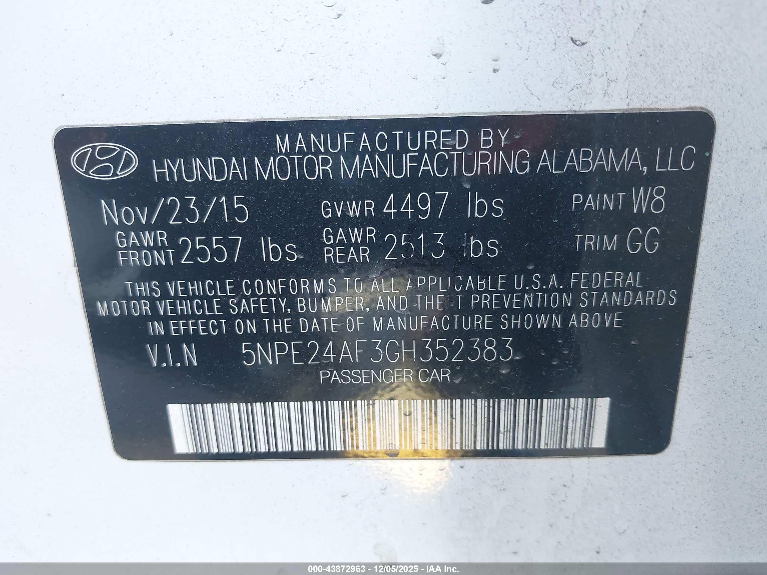 HYUNDAI SONATA image 9