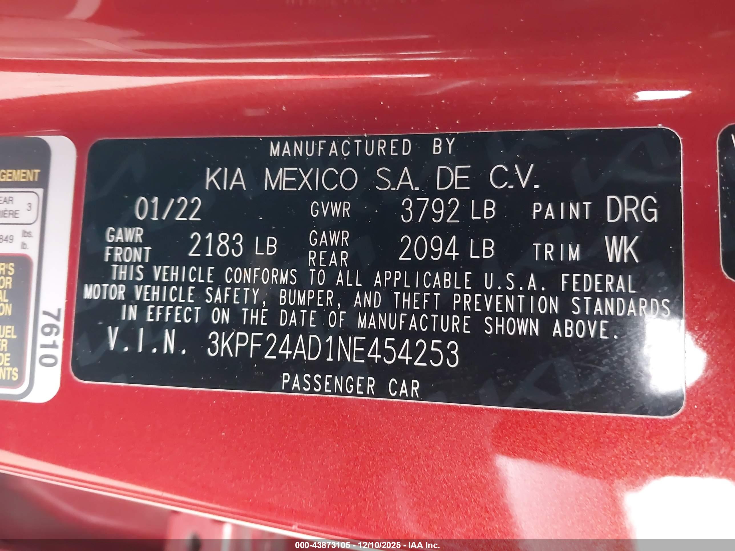 KIA FORTE image 9