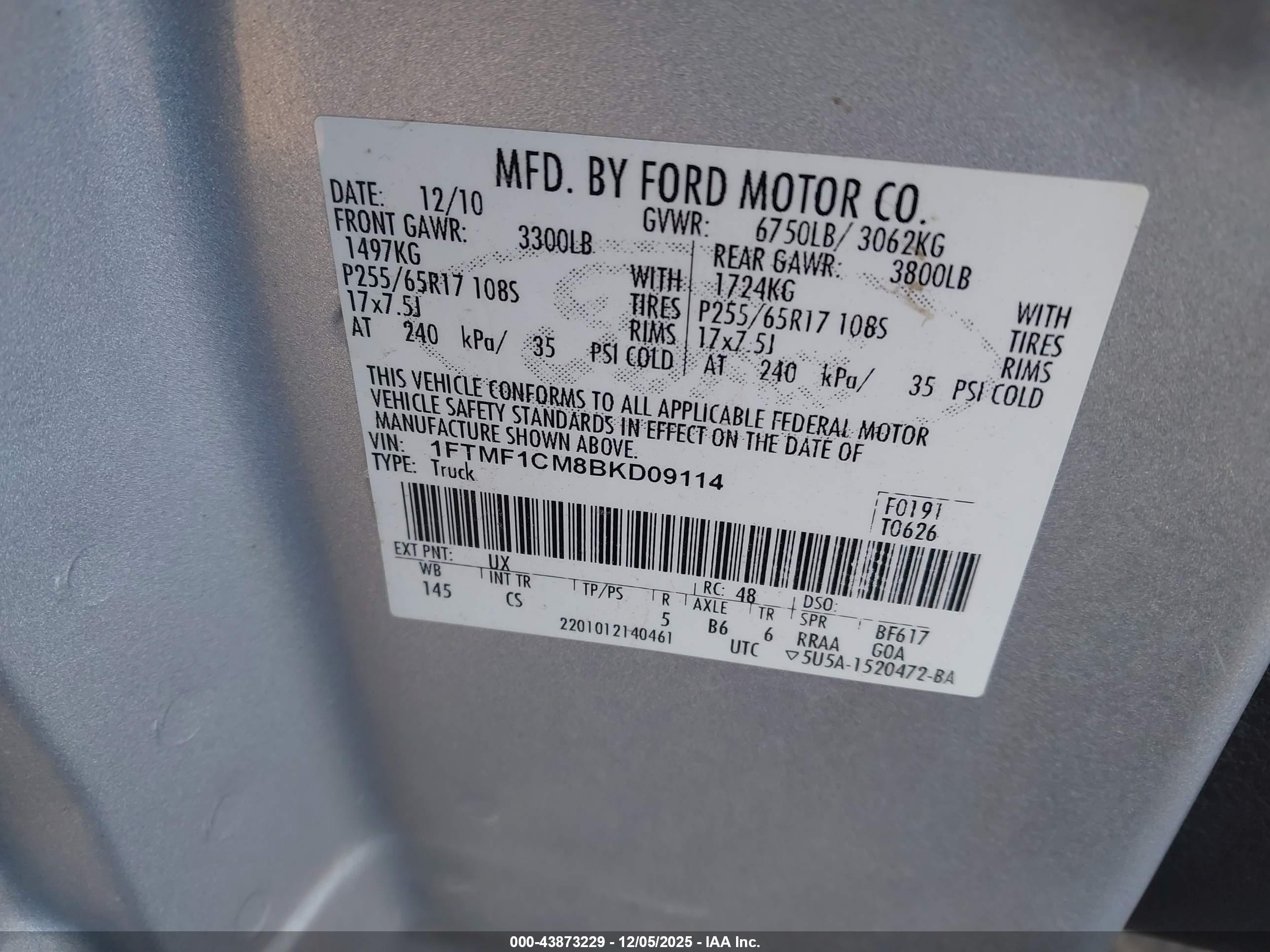 FORD F-150 image 9