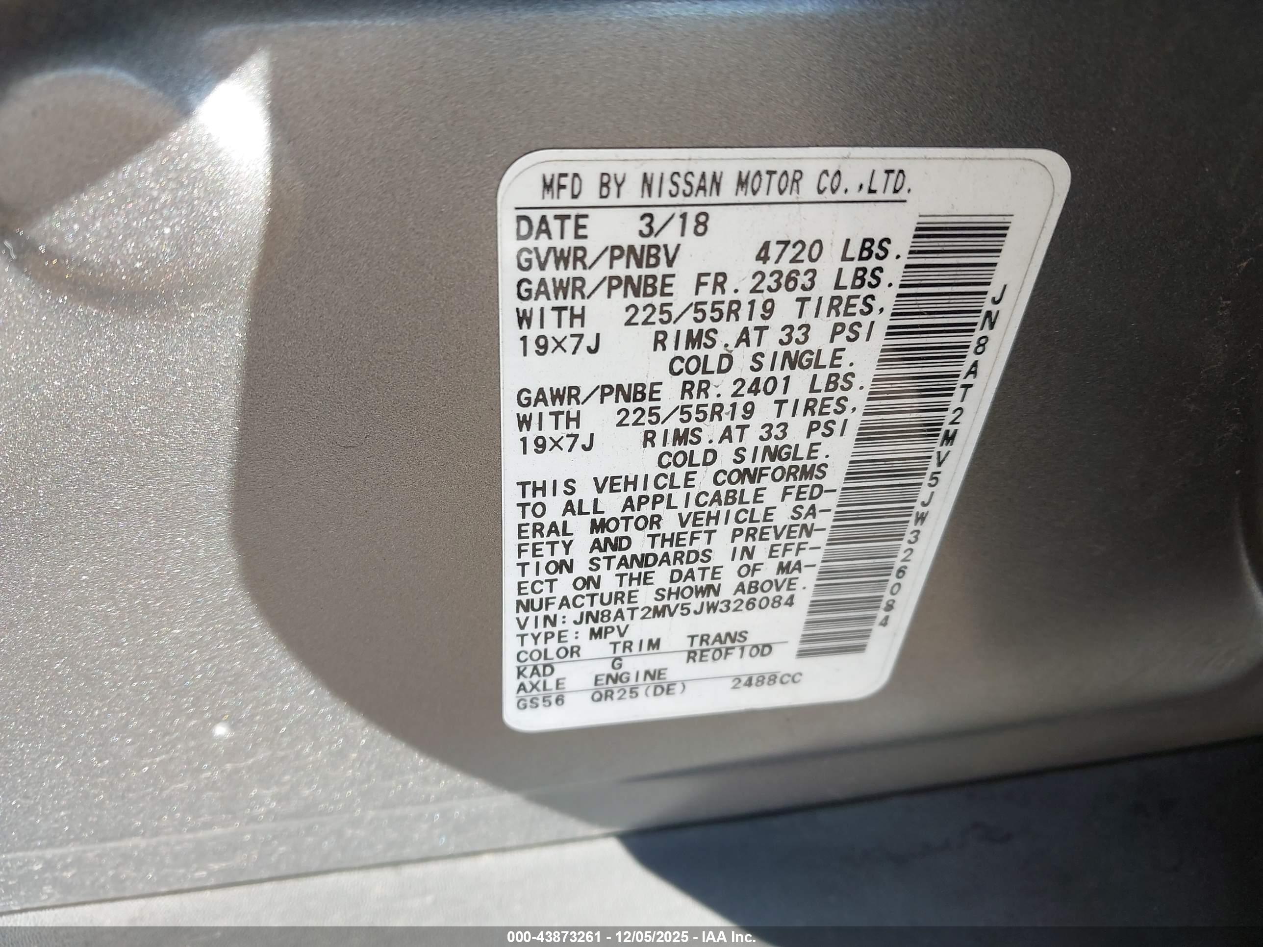 NISSAN ROGUE image 9