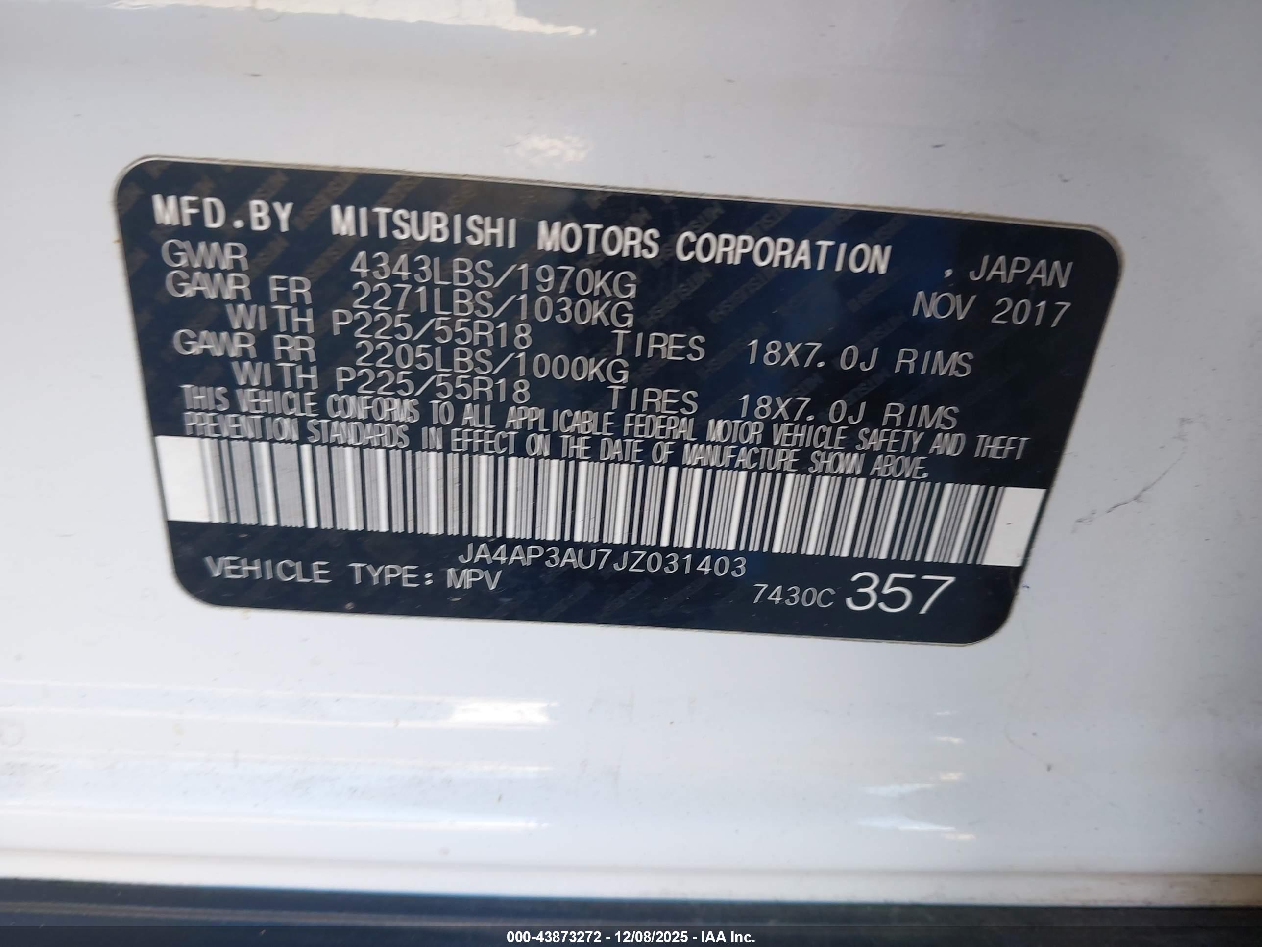 MITSUBISHI OUTLANDER image 9