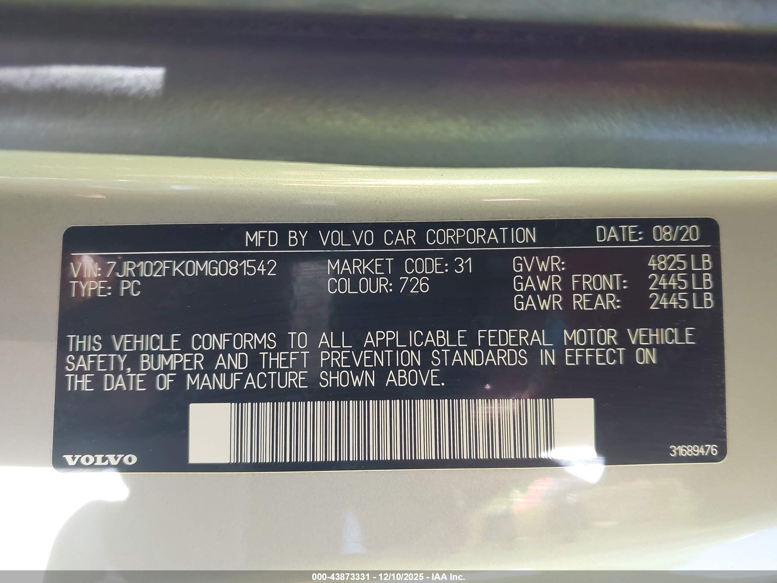 VOLVO S60 image 9