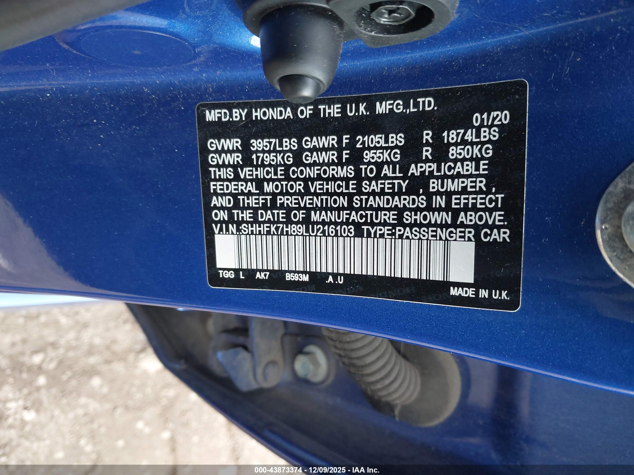HONDA CIVIC image 9