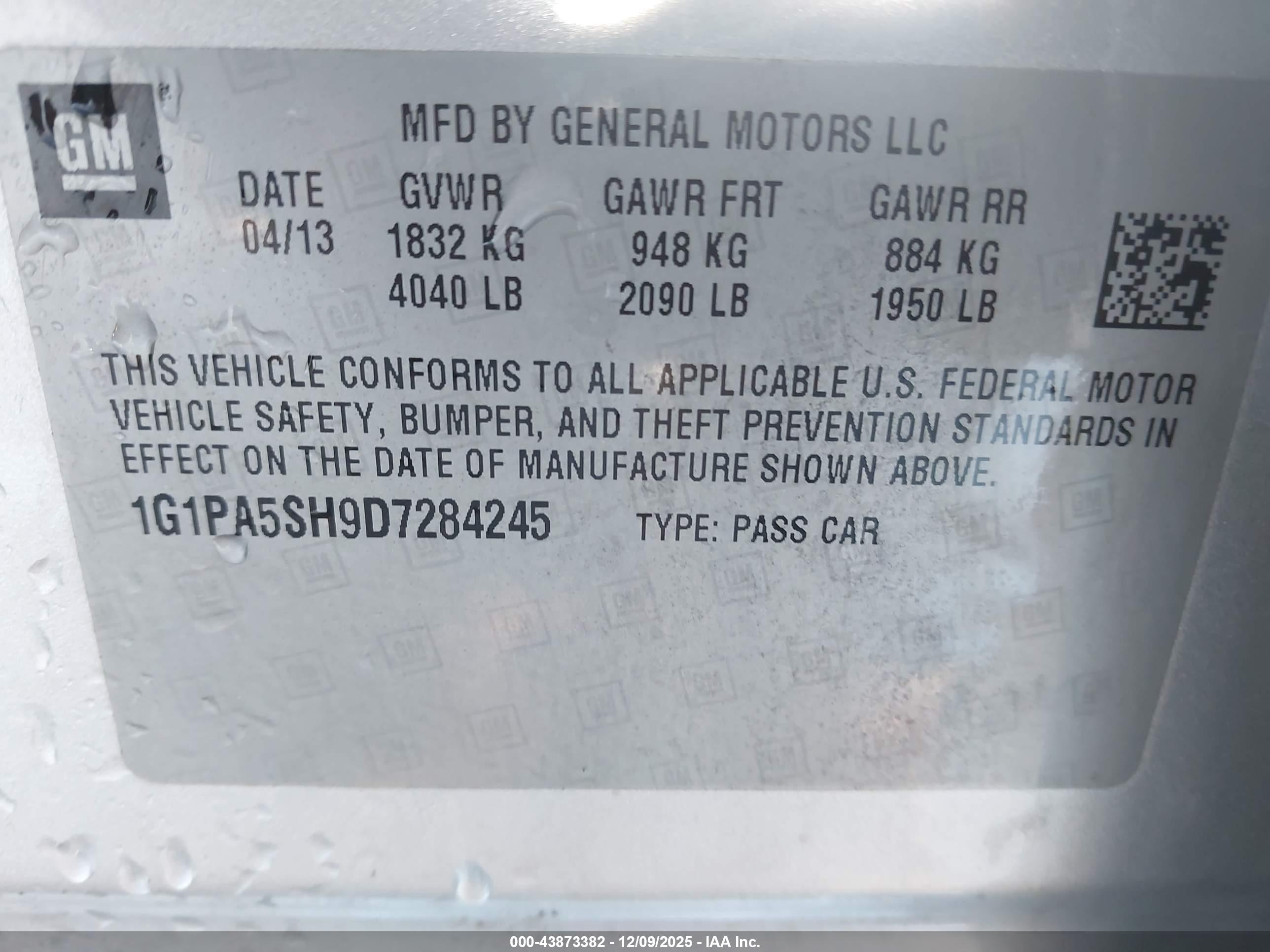 CHEVROLET CRUZE image 9