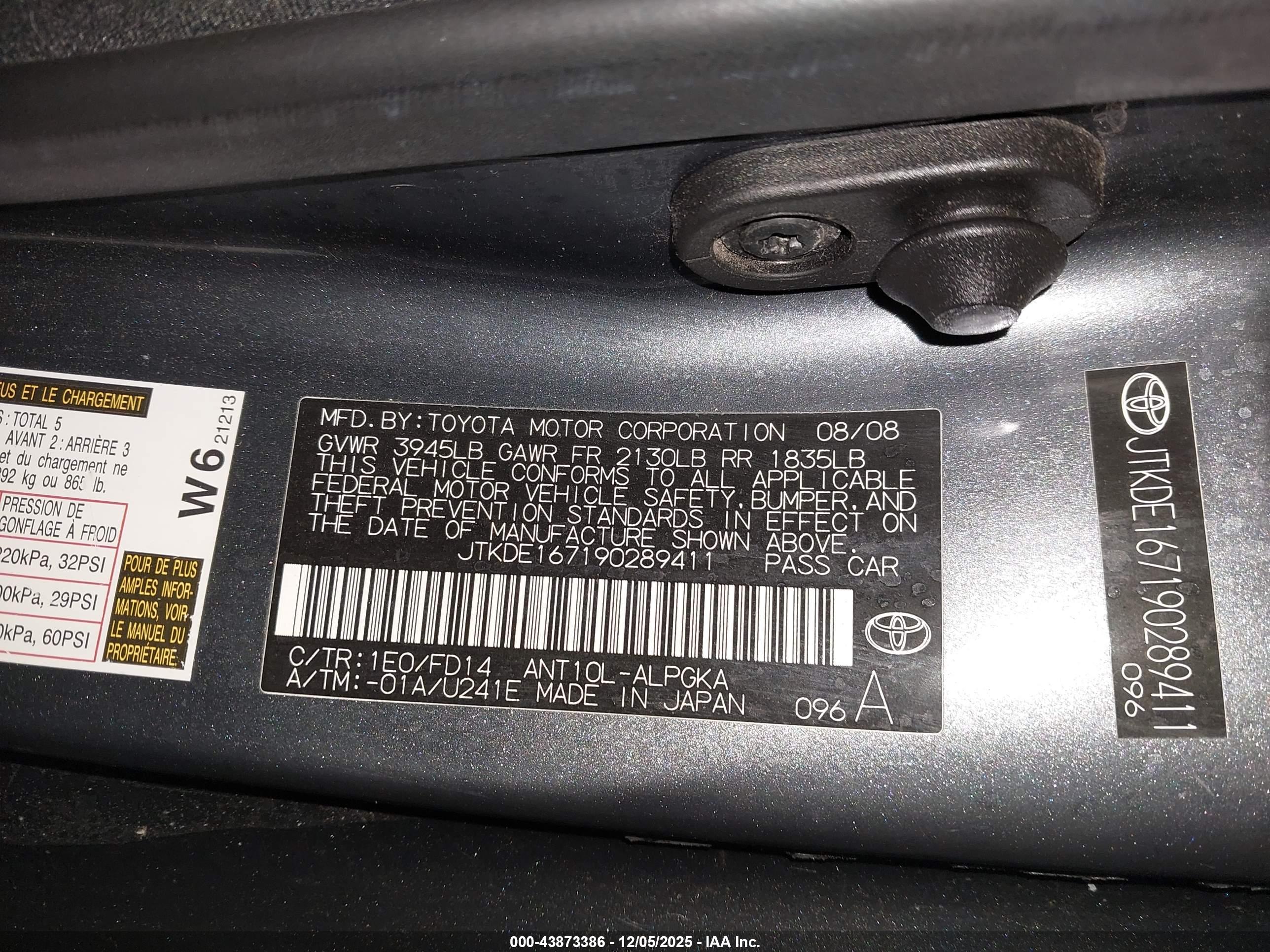 SCION TC image 9