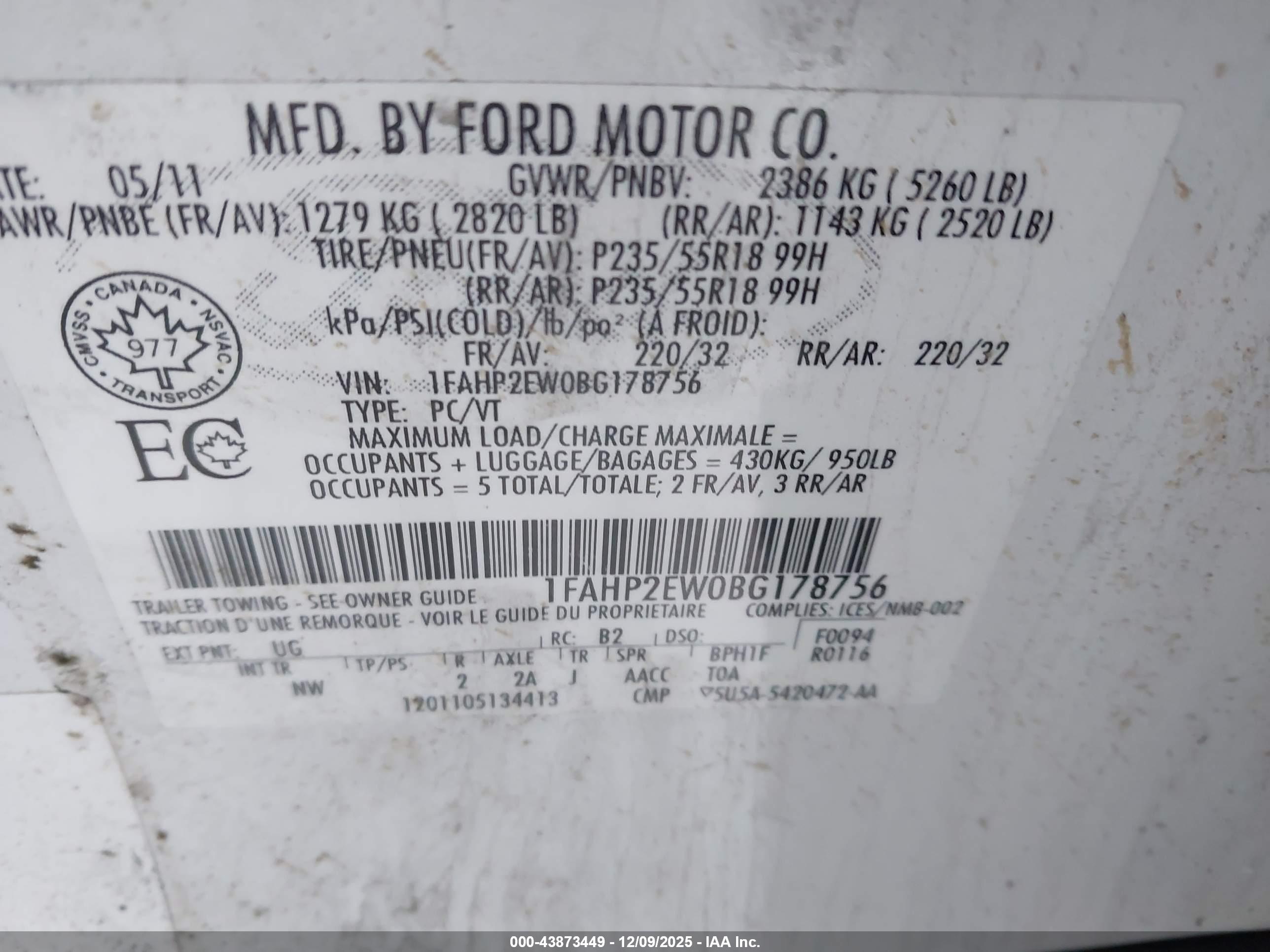 FORD TAURUS image 9