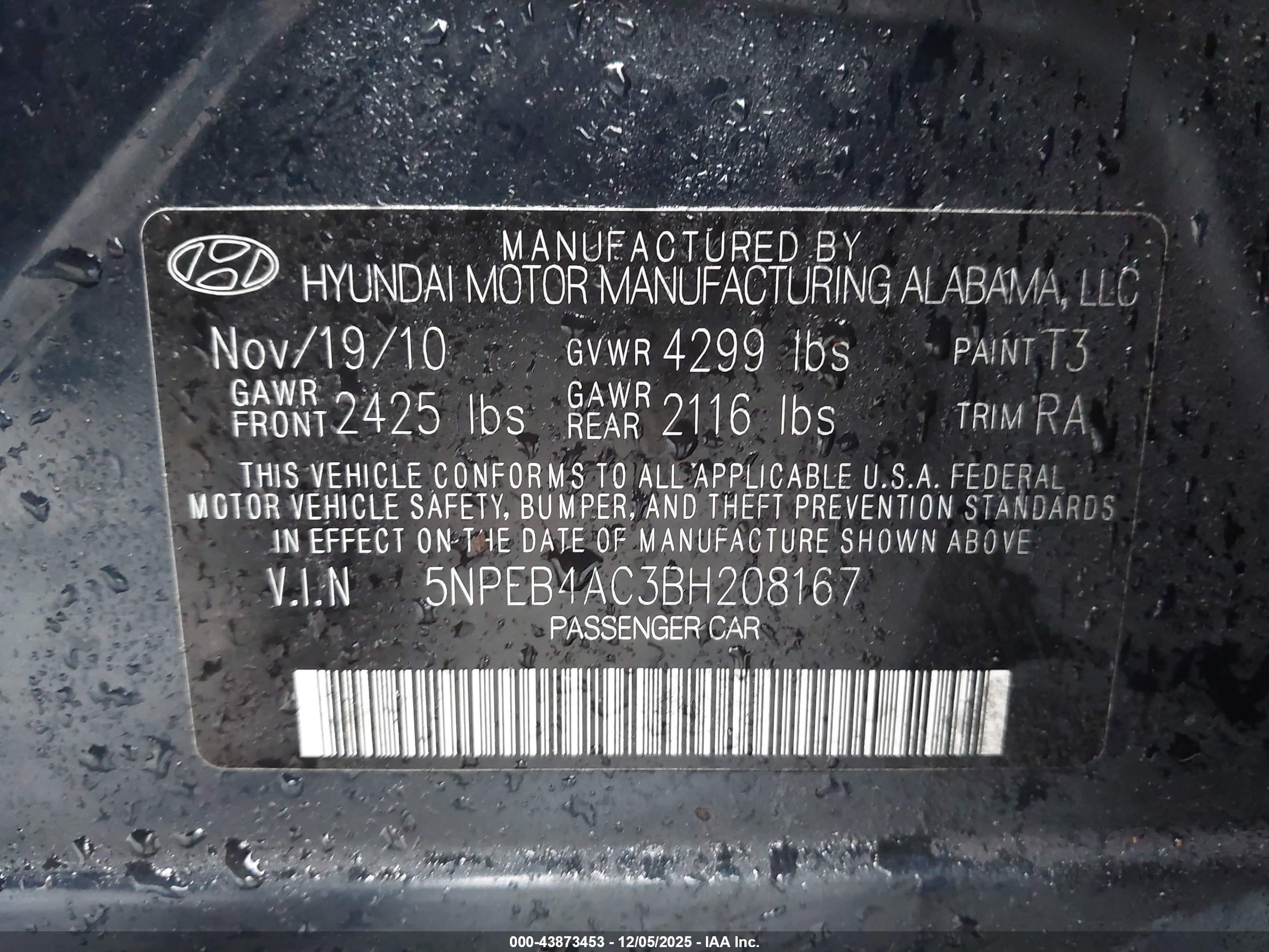 HYUNDAI SONATA image 9