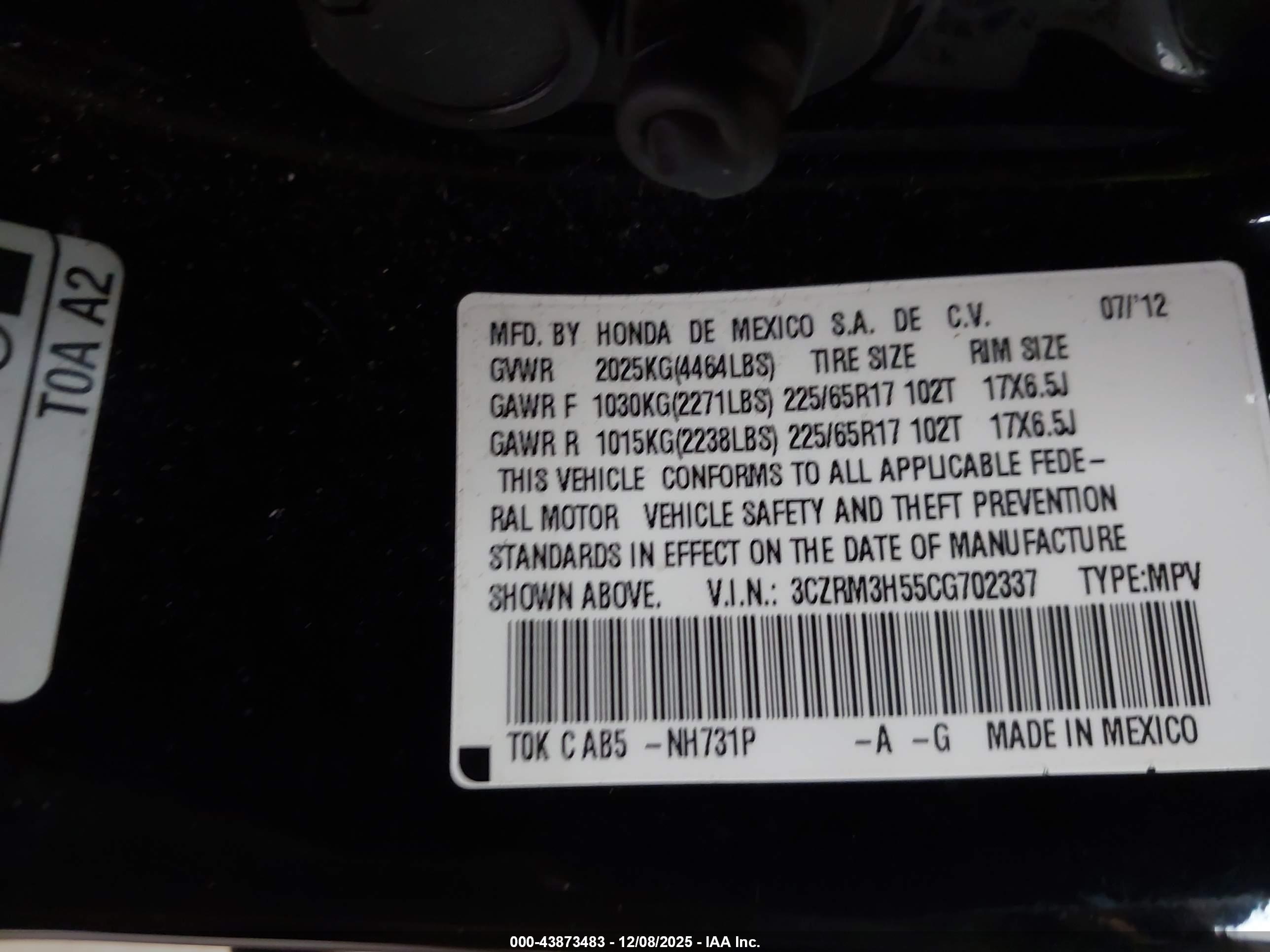 HONDA CR-V image 9