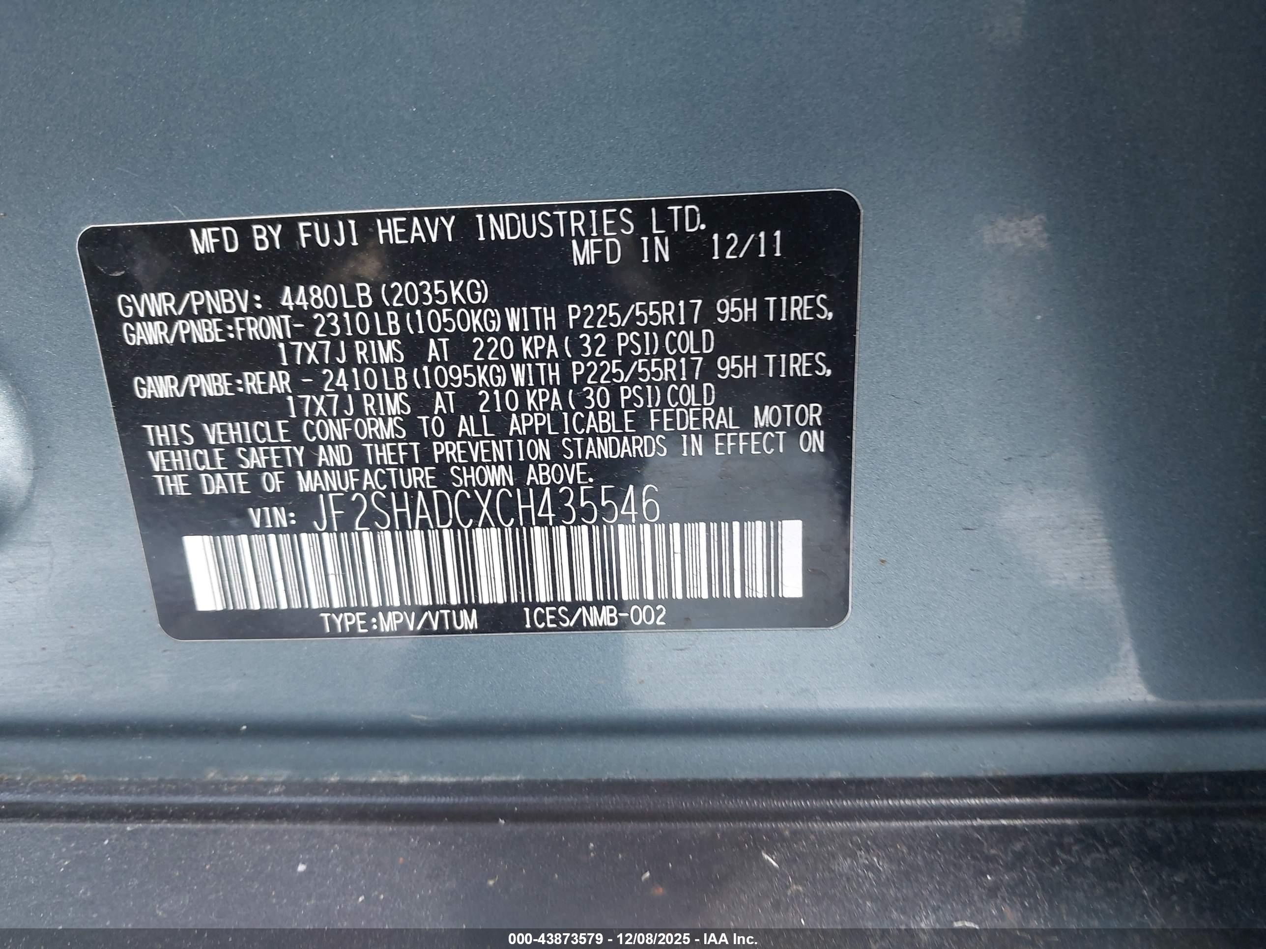 SUBARU FORESTER image 9