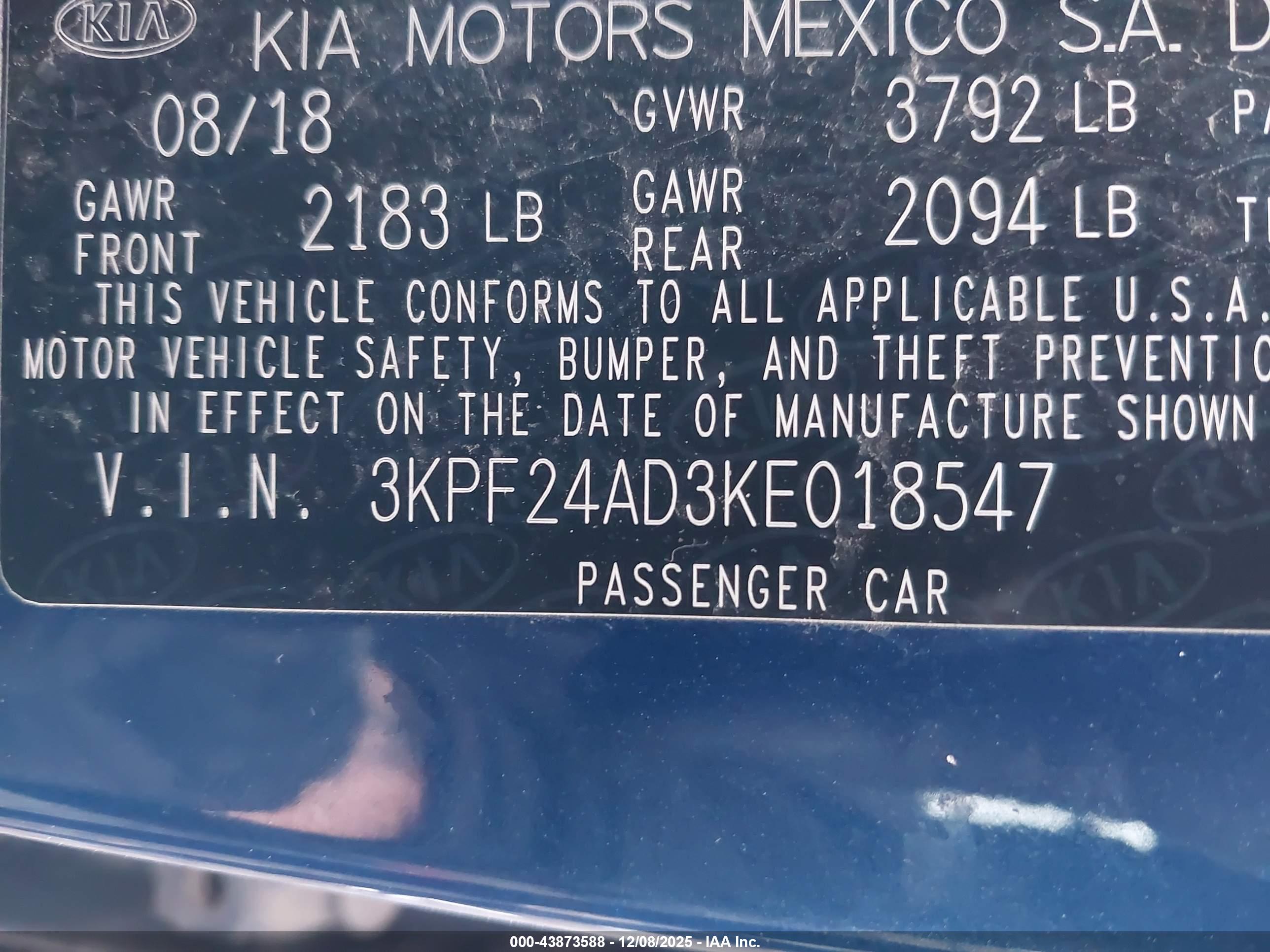 KIA FORTE image 9