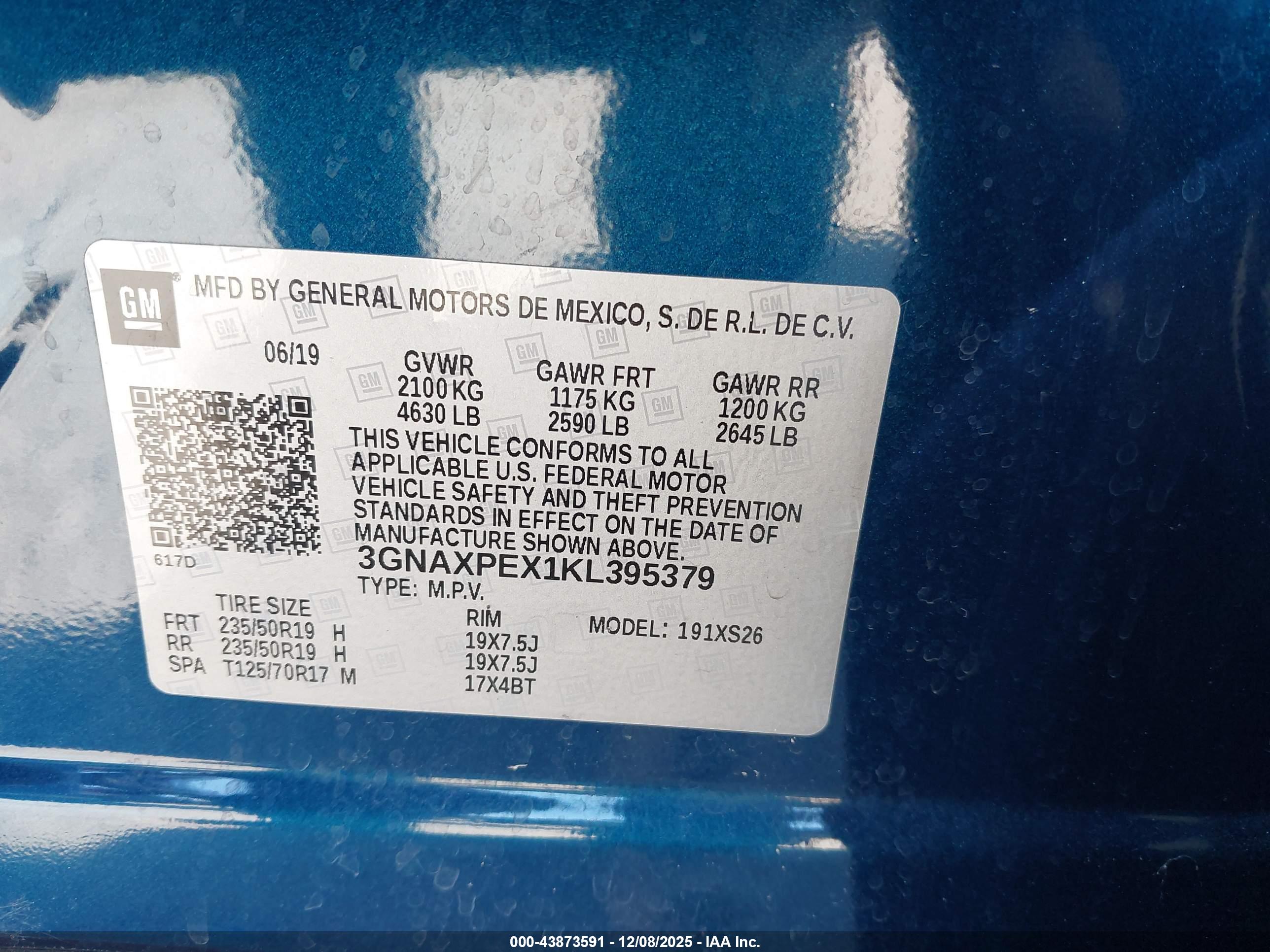 CHEVROLET EQUINOX image 9