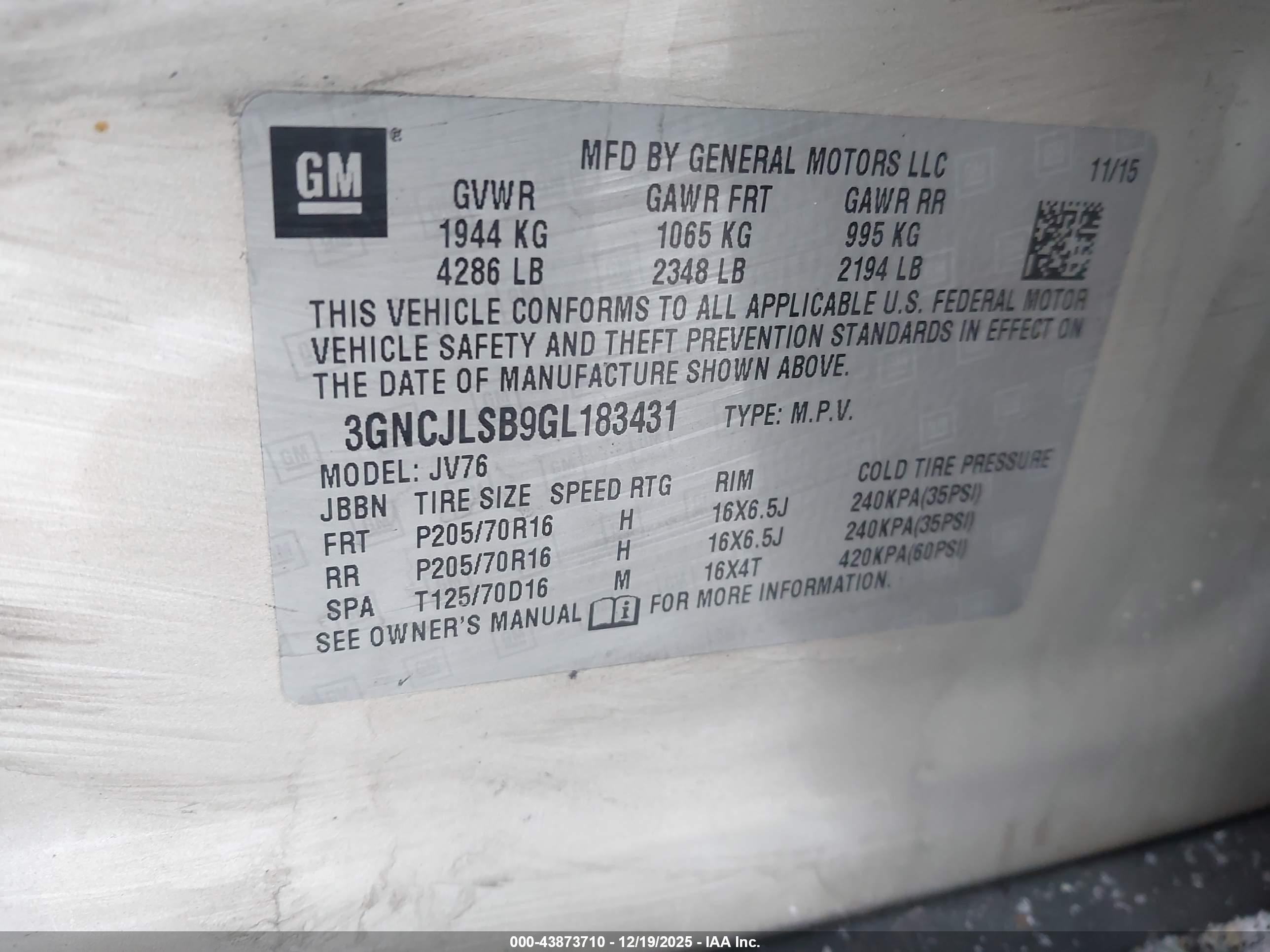 CHEVROLET TRAX image 9