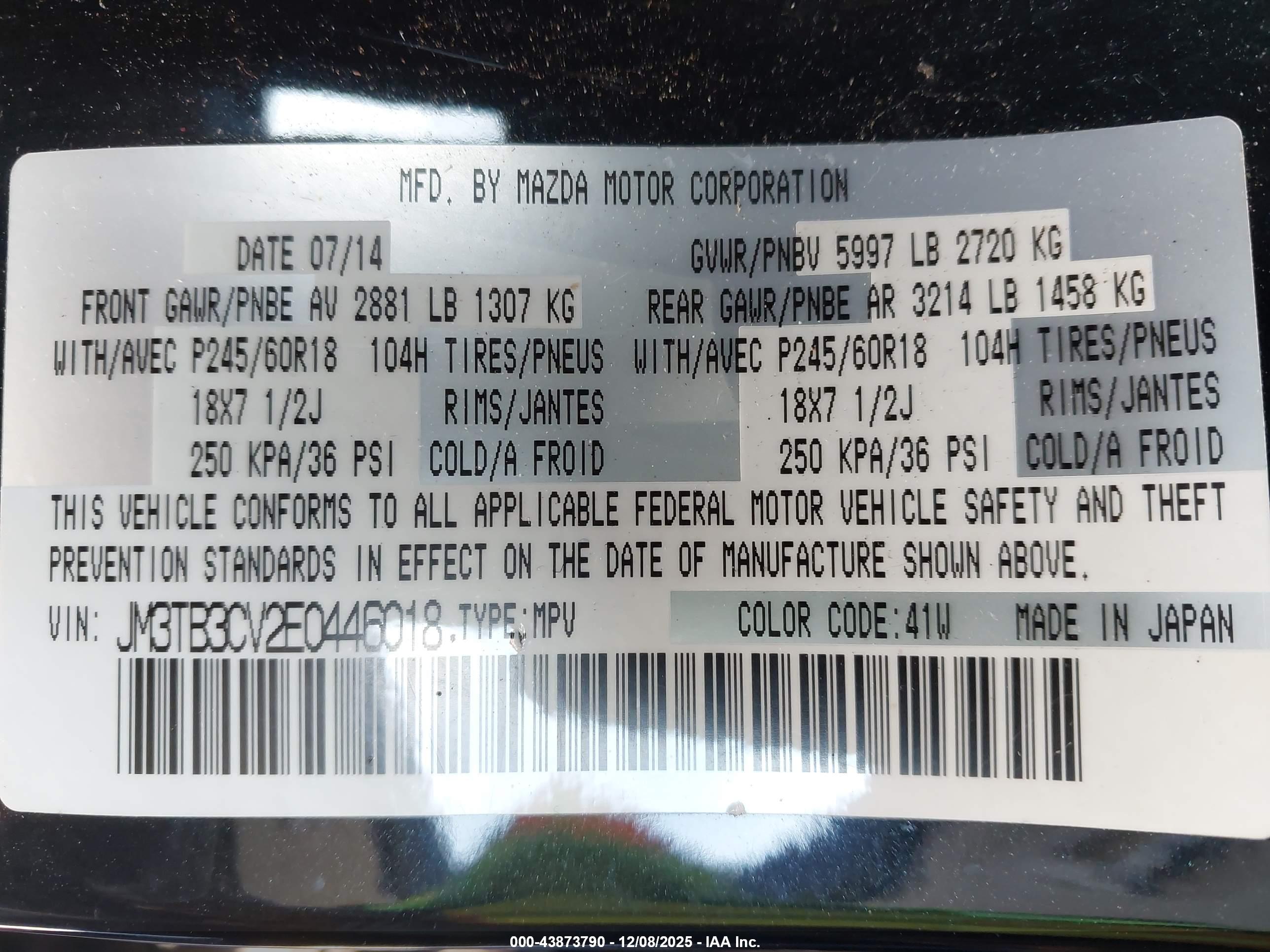 MAZDA CX-9 image 9