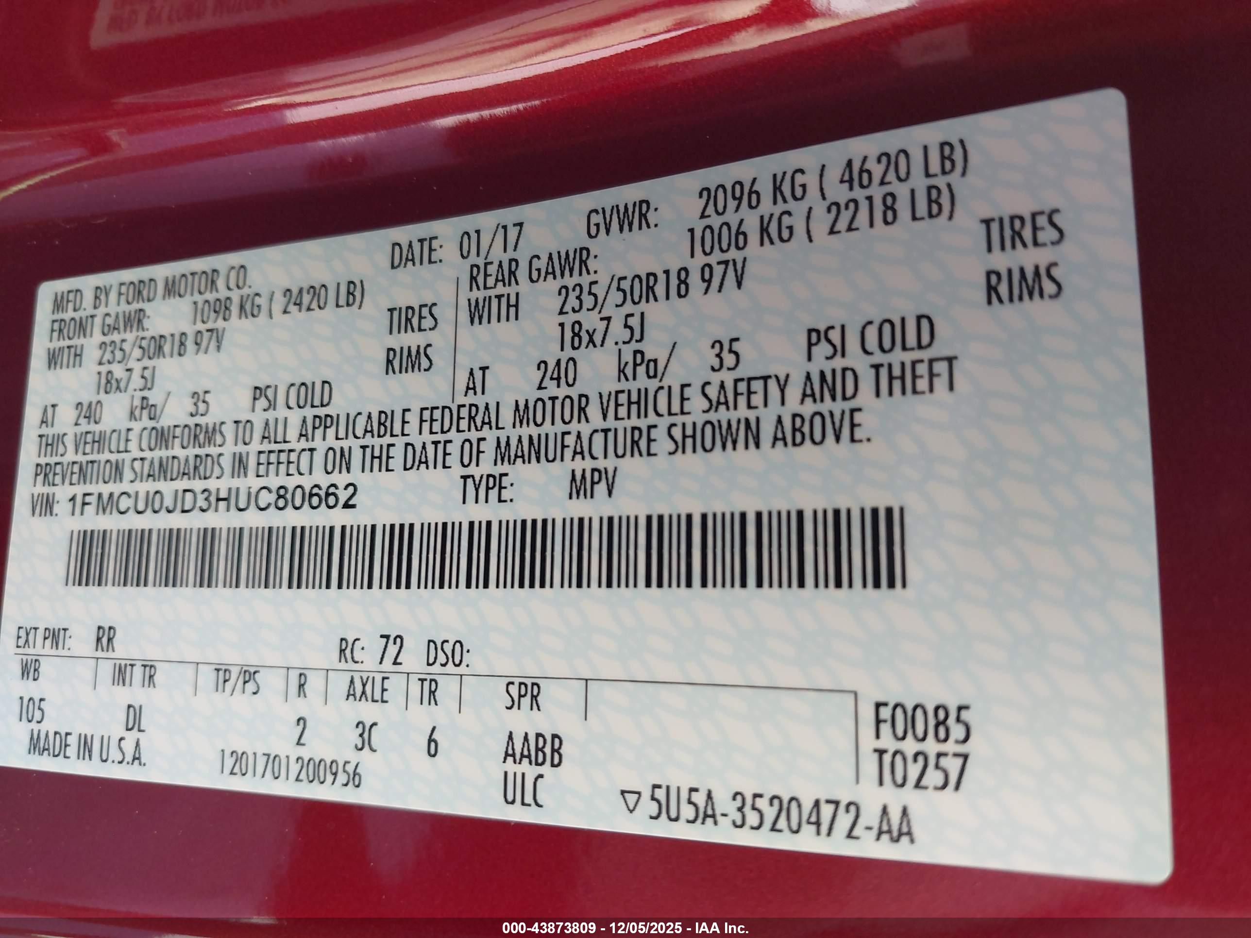 FORD ESCAPE image 9