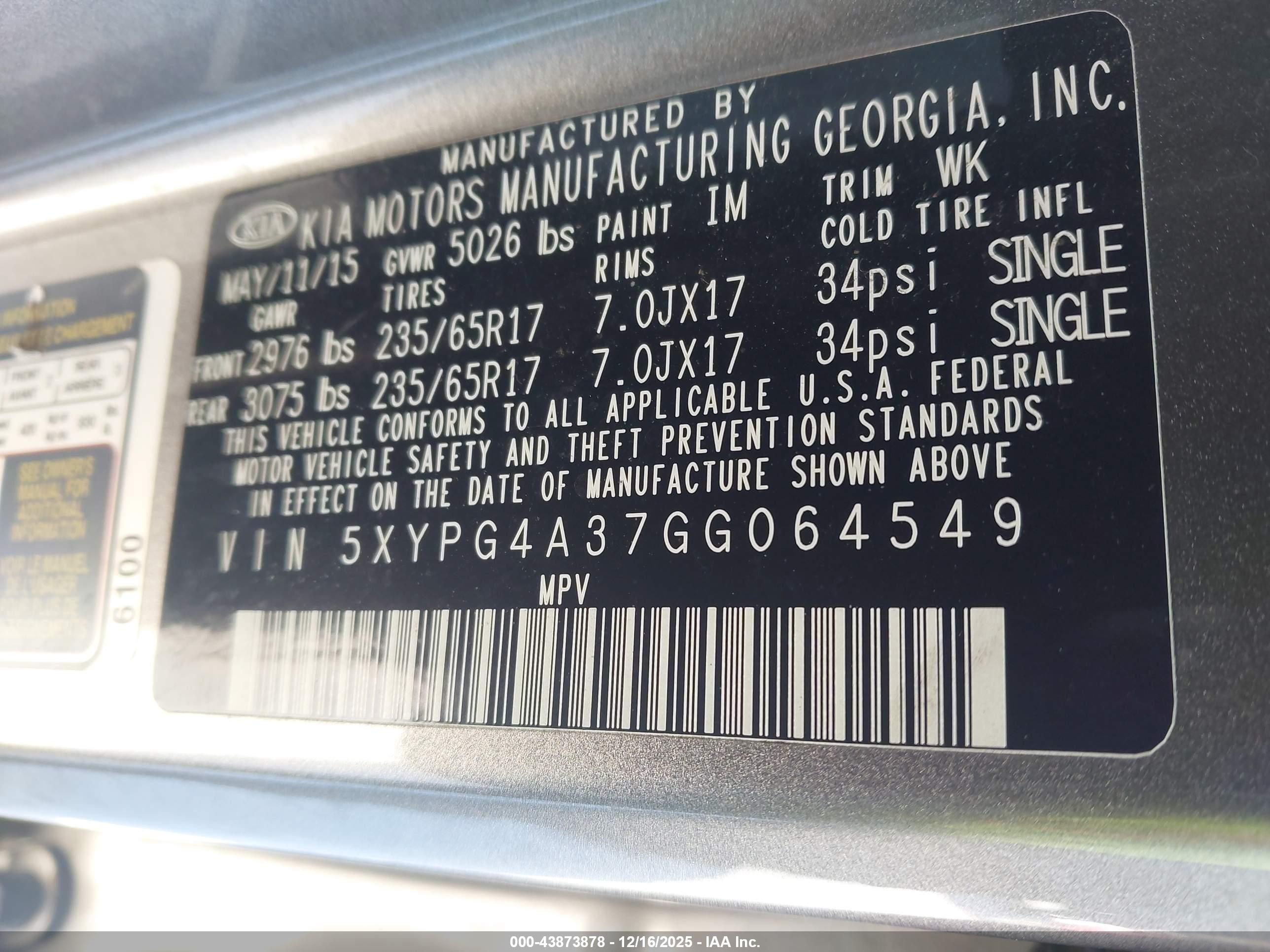 KIA SORENTO image 9