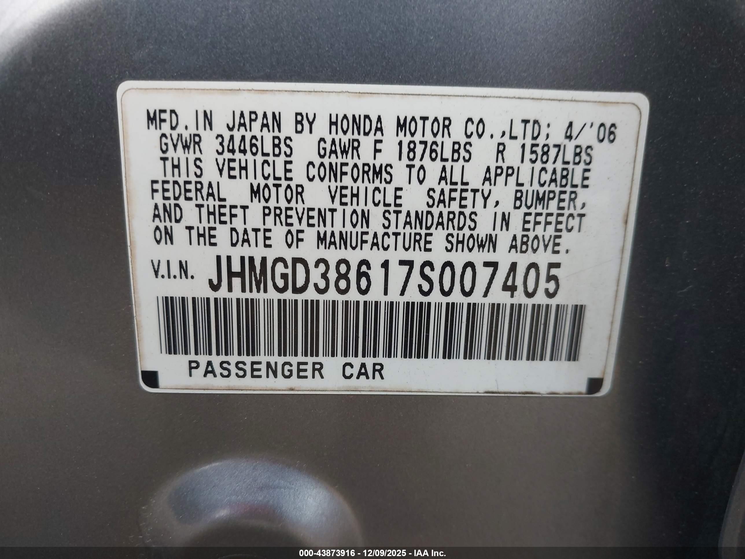HONDA FIT image 9