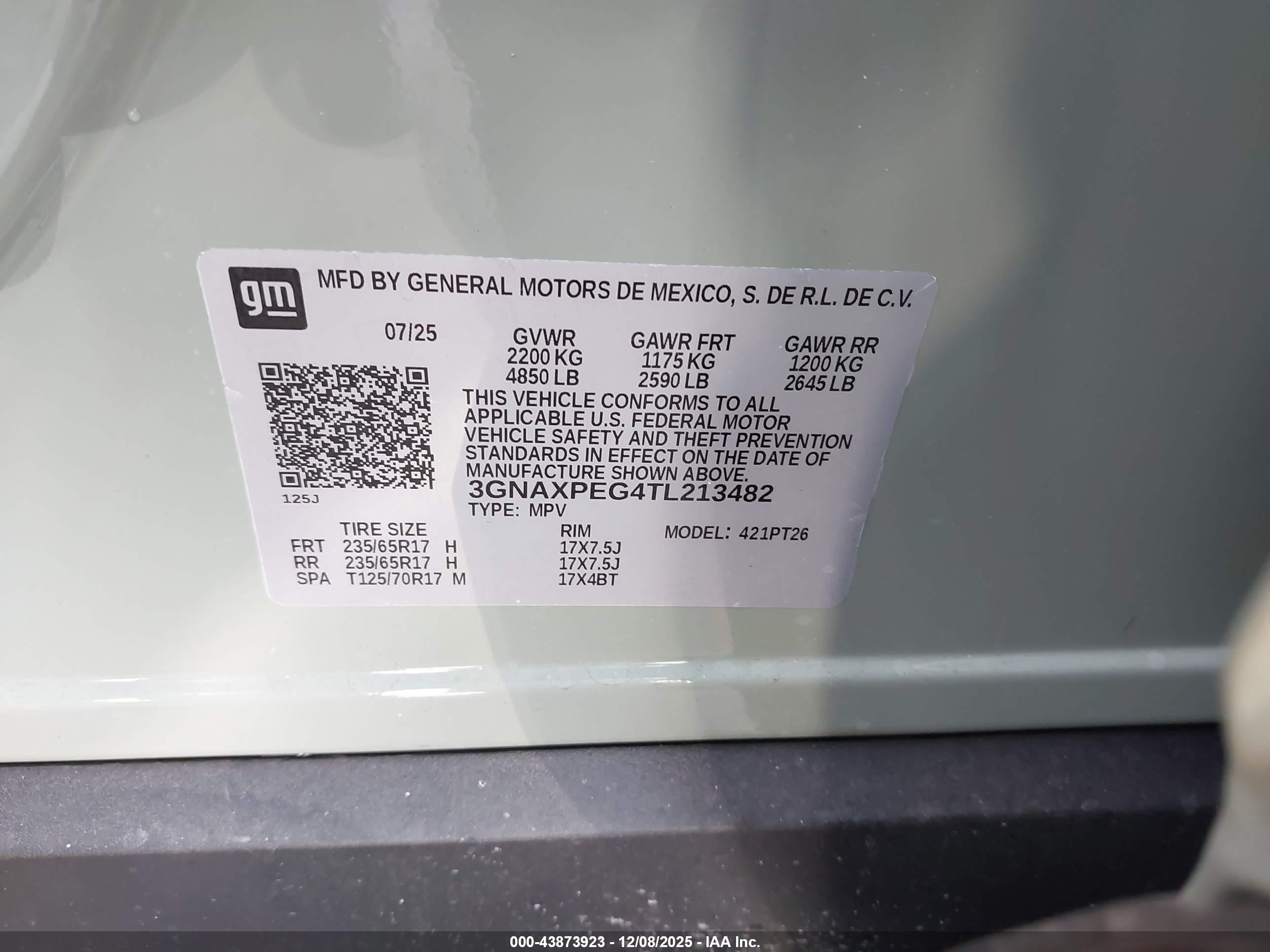 CHEVROLET EQUINOX image 9