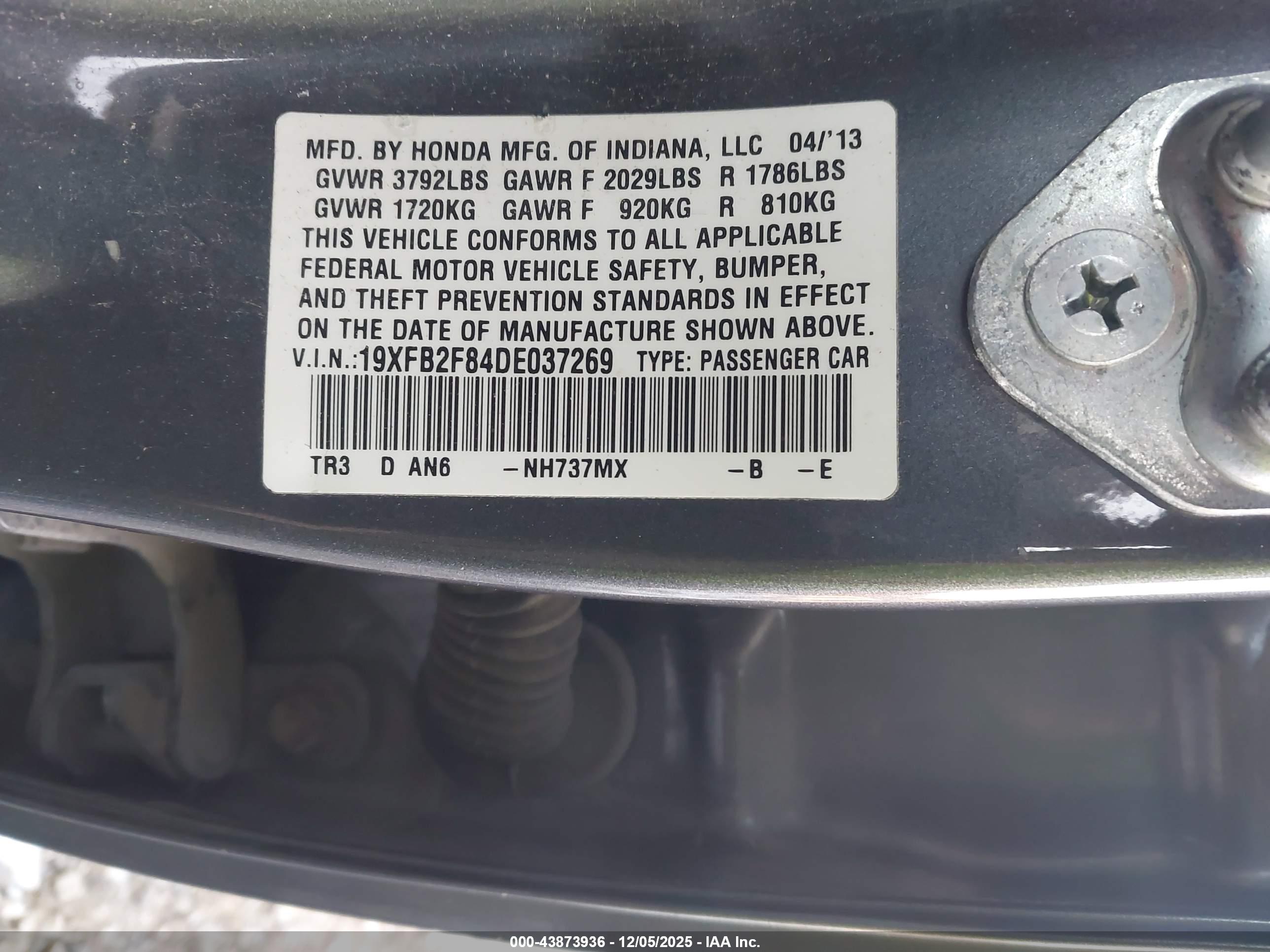 HONDA CIVIC image 9