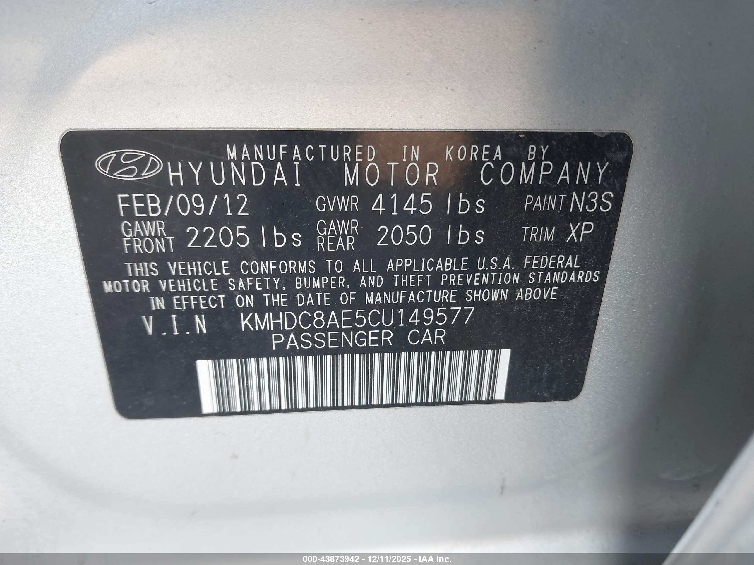 HYUNDAI ELANTRA image 9