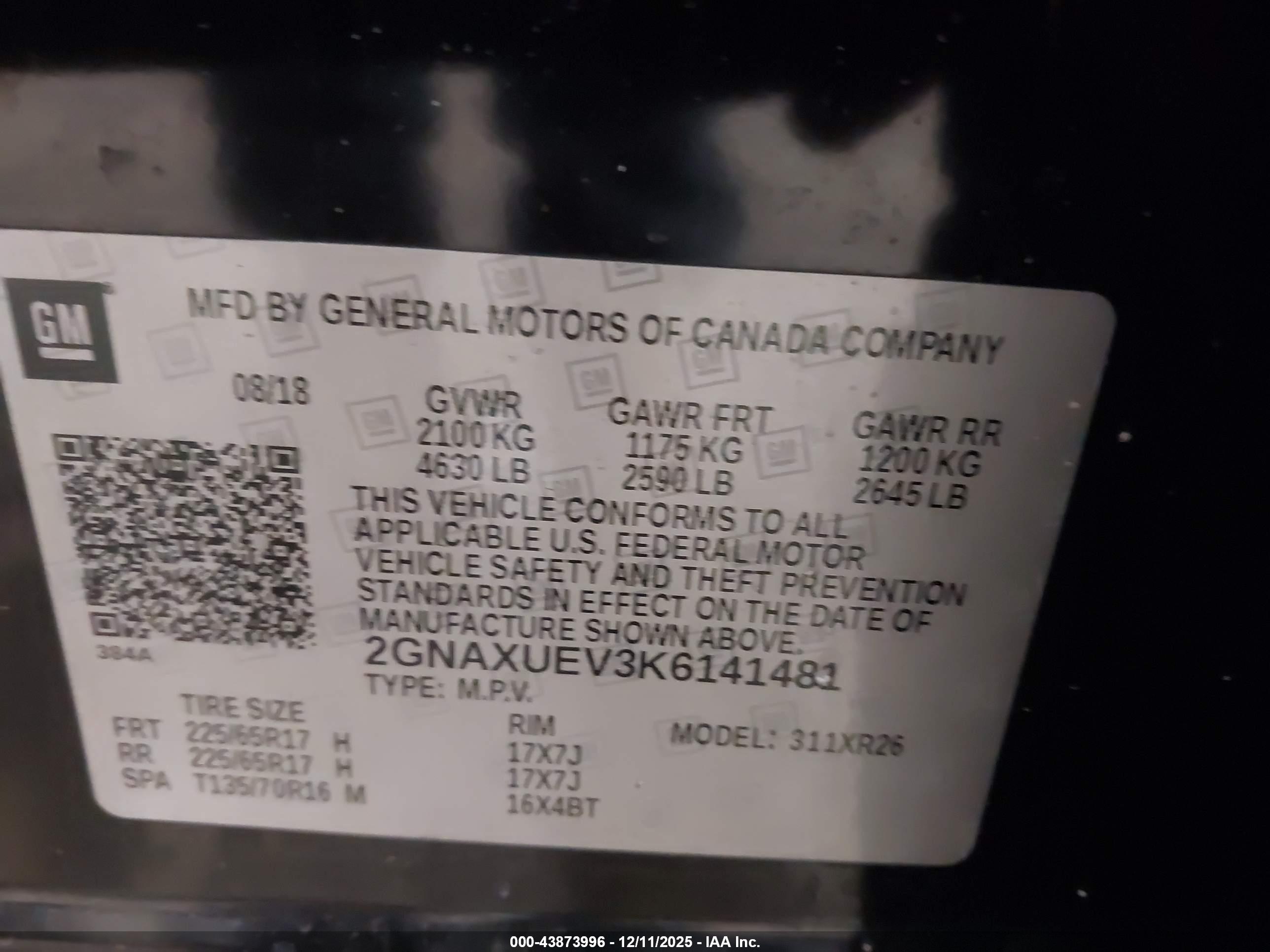 CHEVROLET EQUINOX image 9