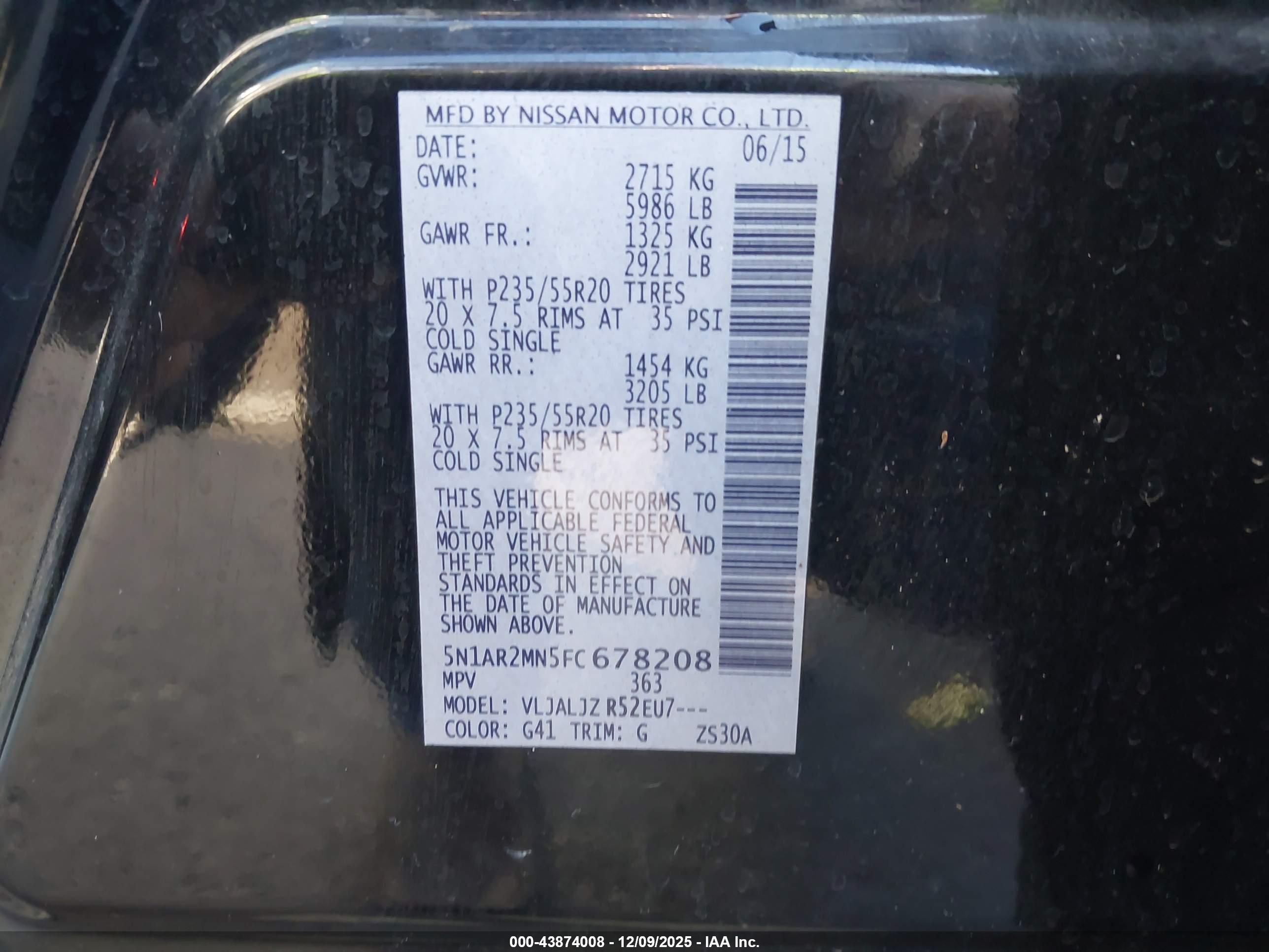 NISSAN PATHFINDER image 9