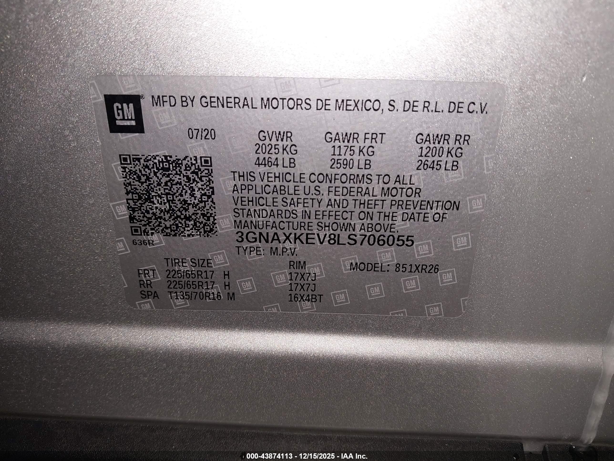 CHEVROLET EQUINOX image 9