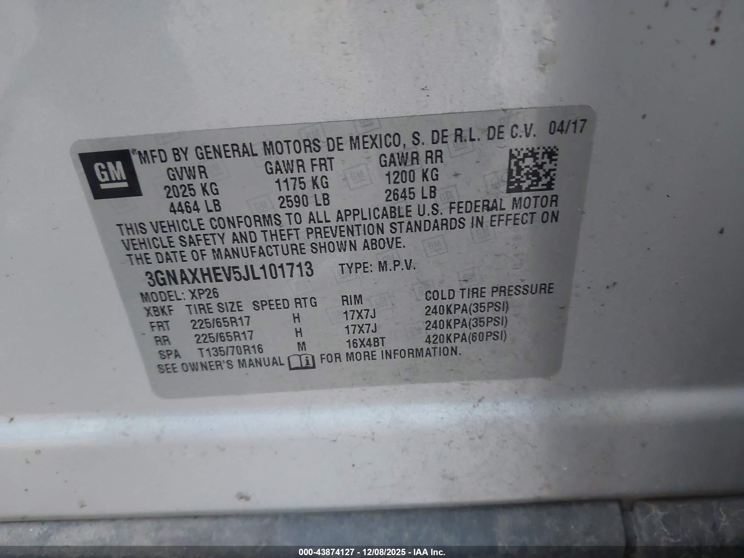 CHEVROLET EQUINOX image 9