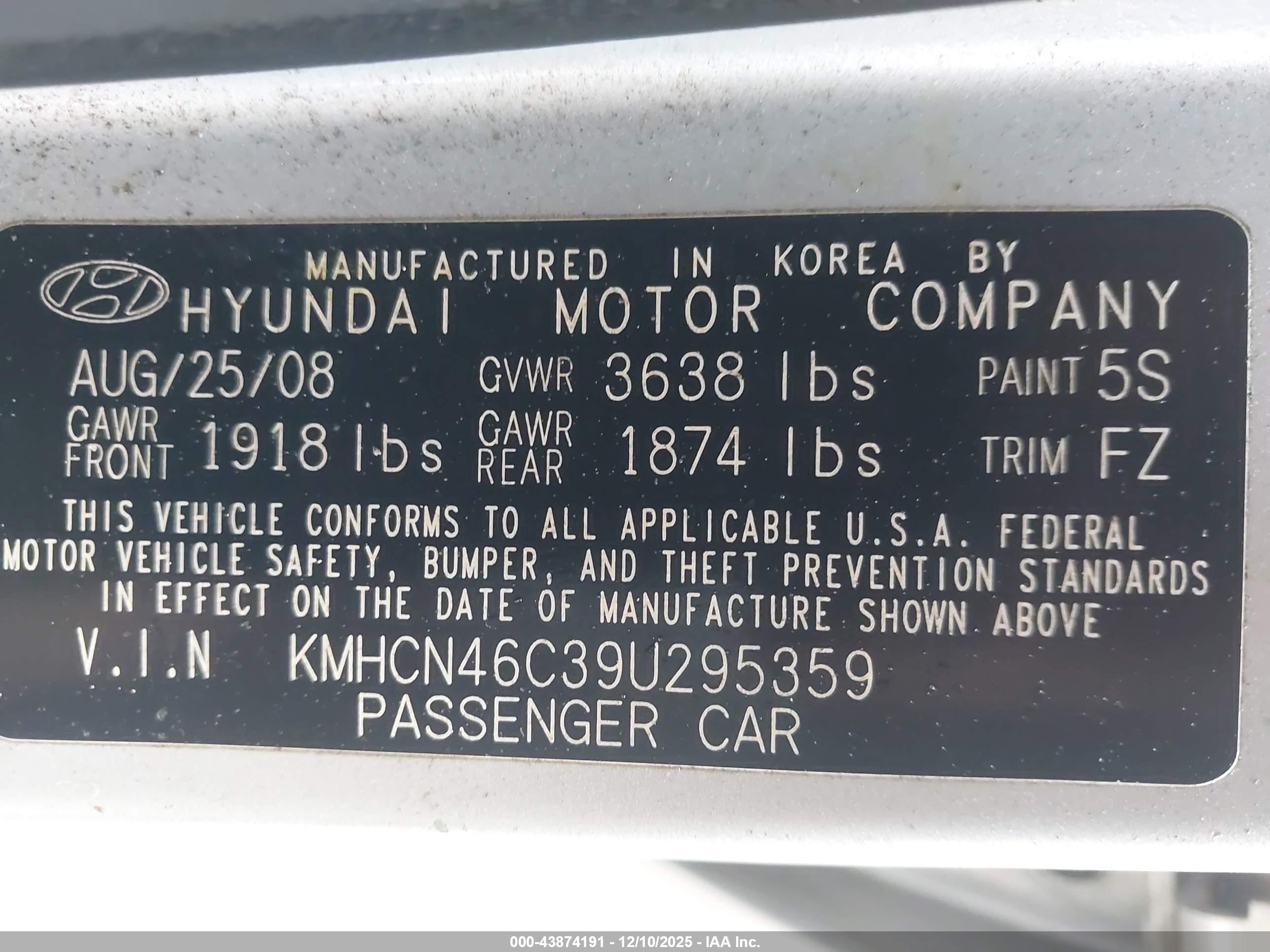 HYUNDAI ACCENT image 9