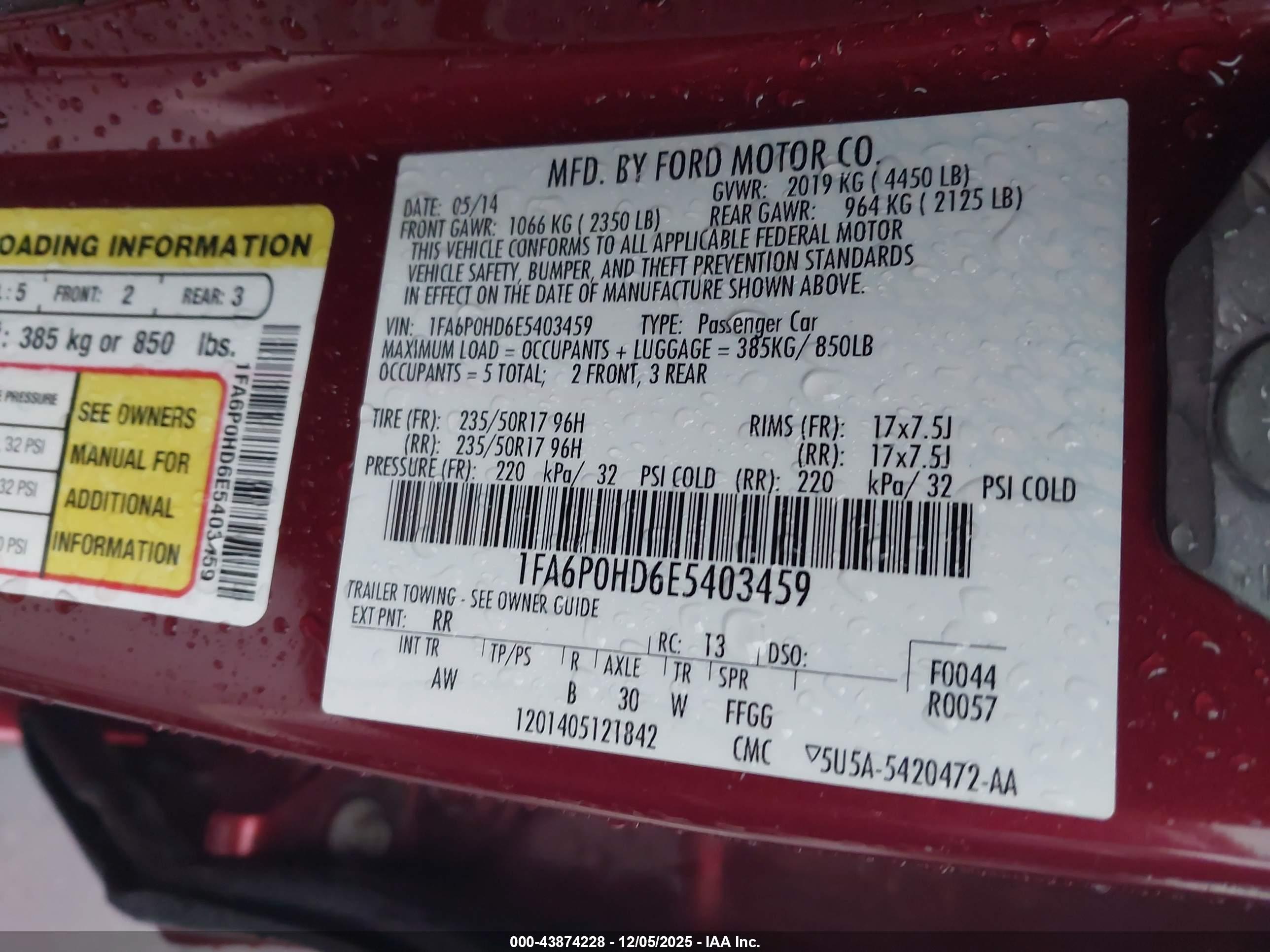 FORD FUSION image 9