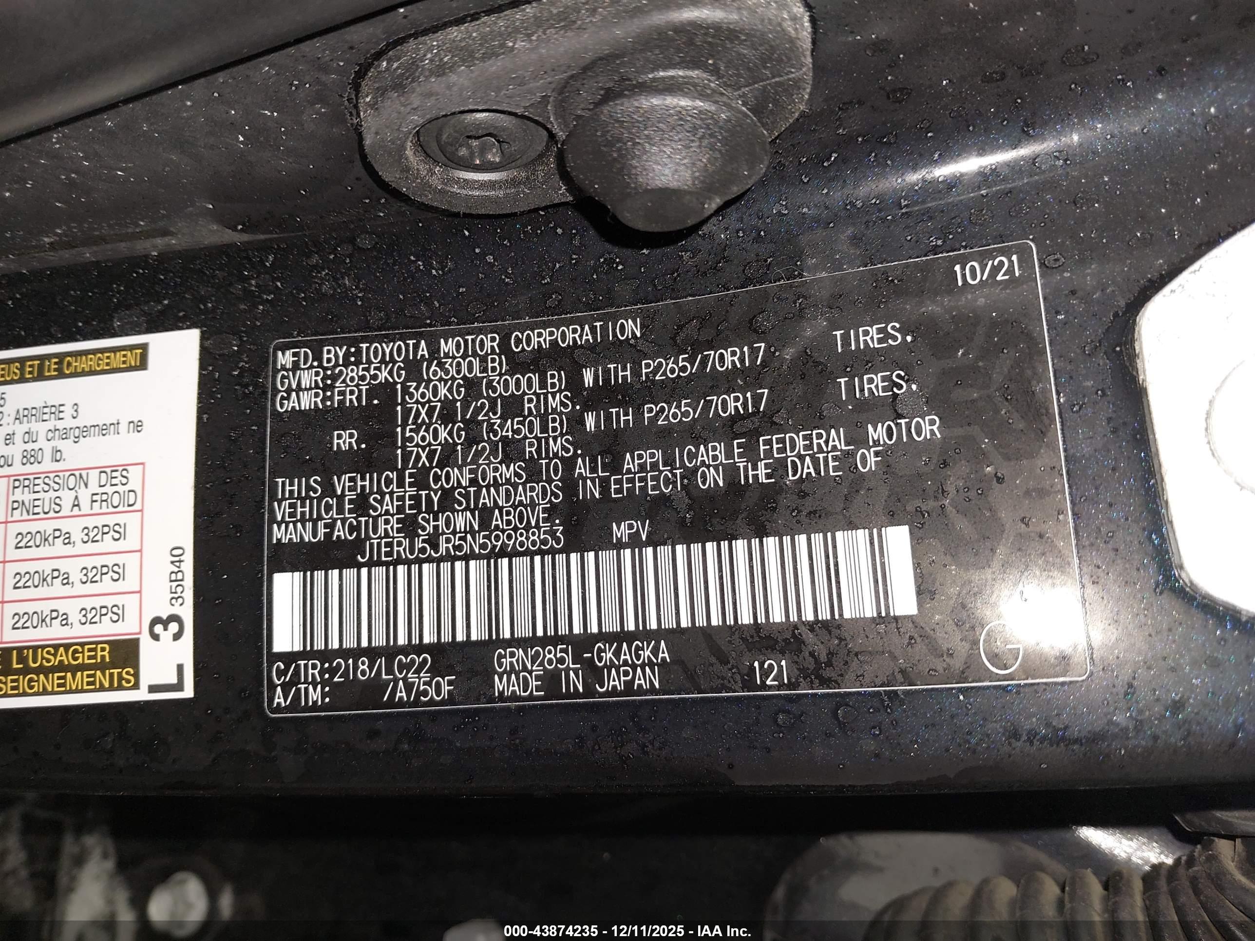 TOYOTA 4RUNNER image 9