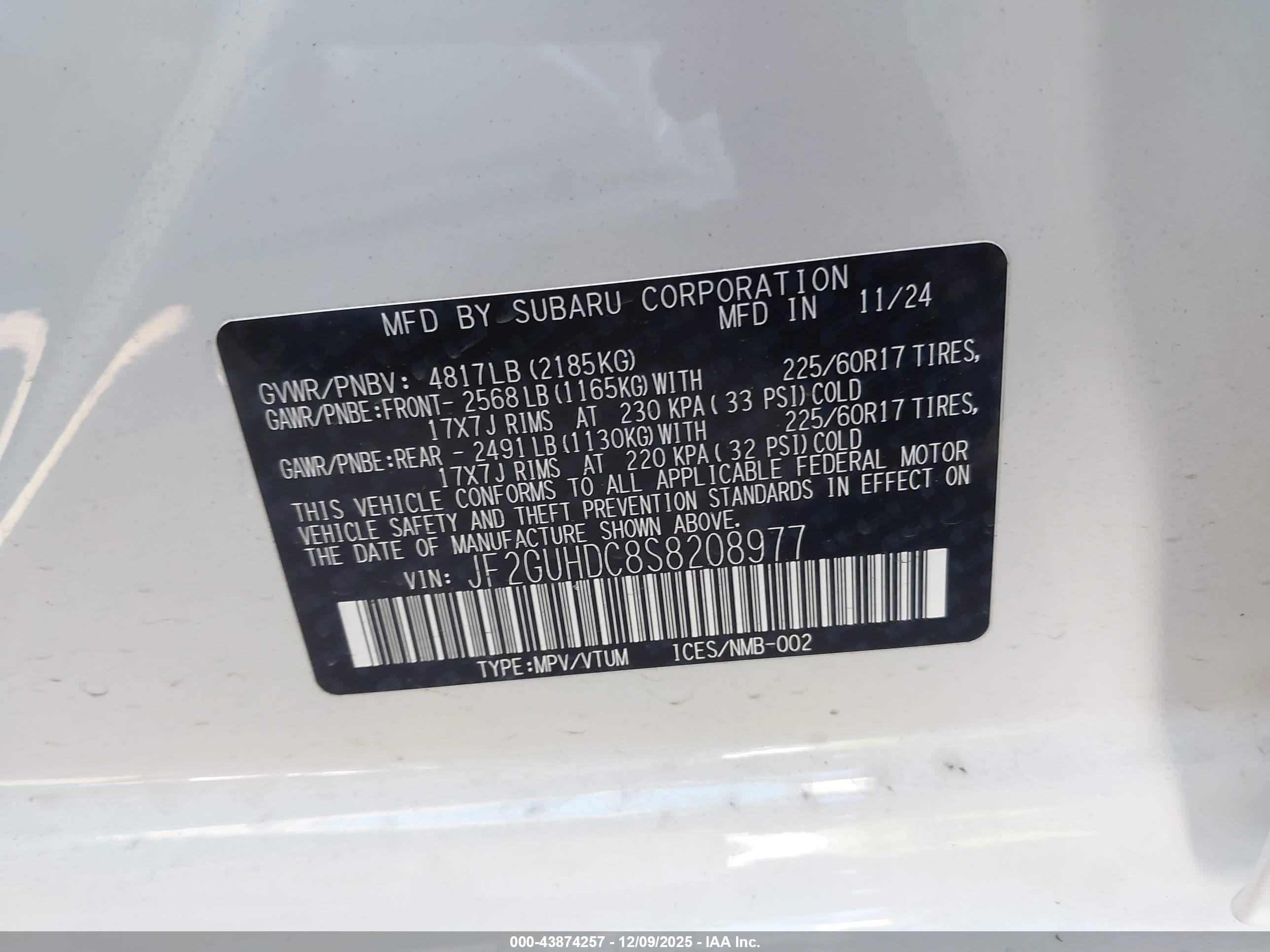 SUBARU CROSSTREK image 9