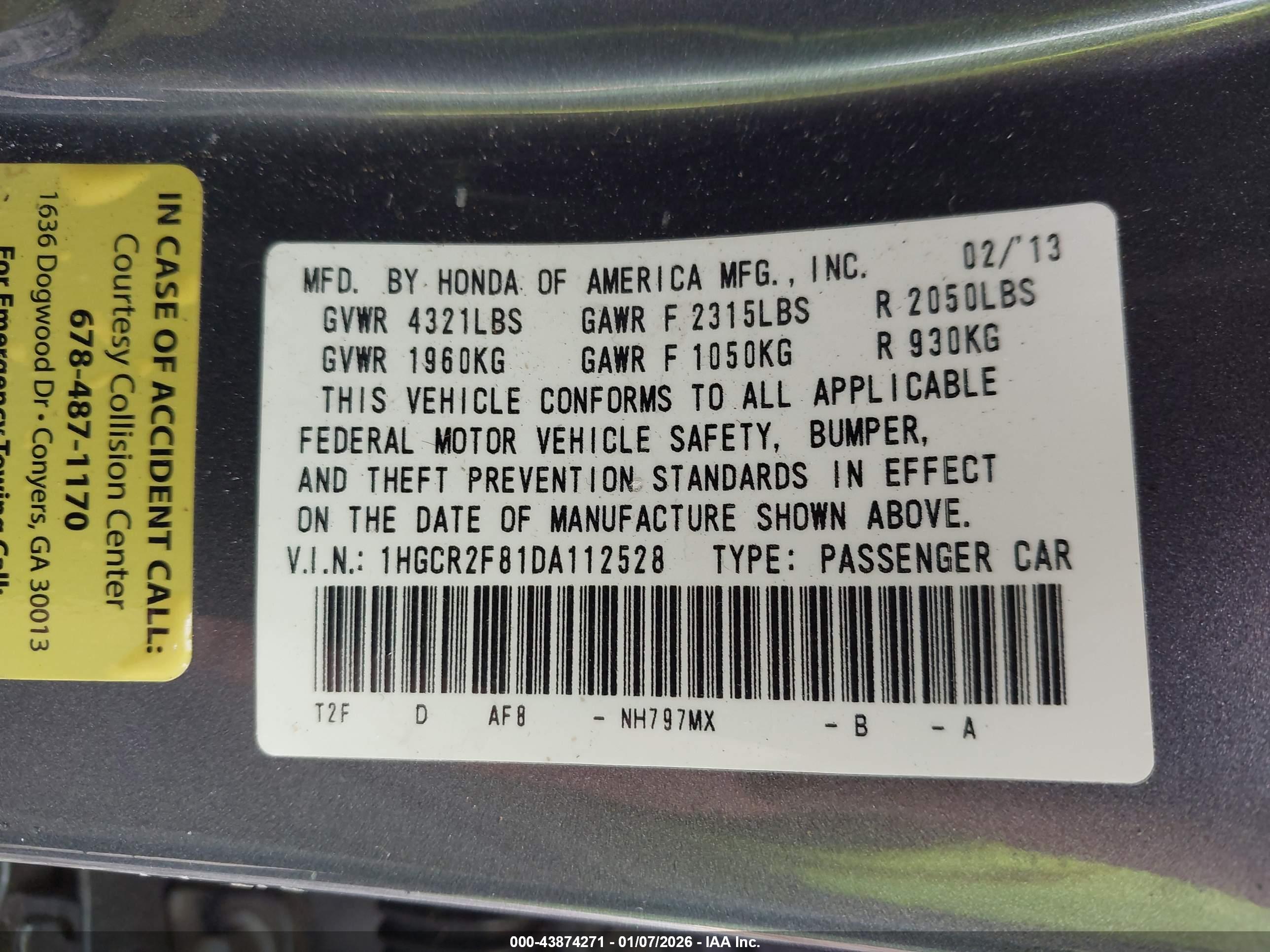 HONDA ACCORD image 9