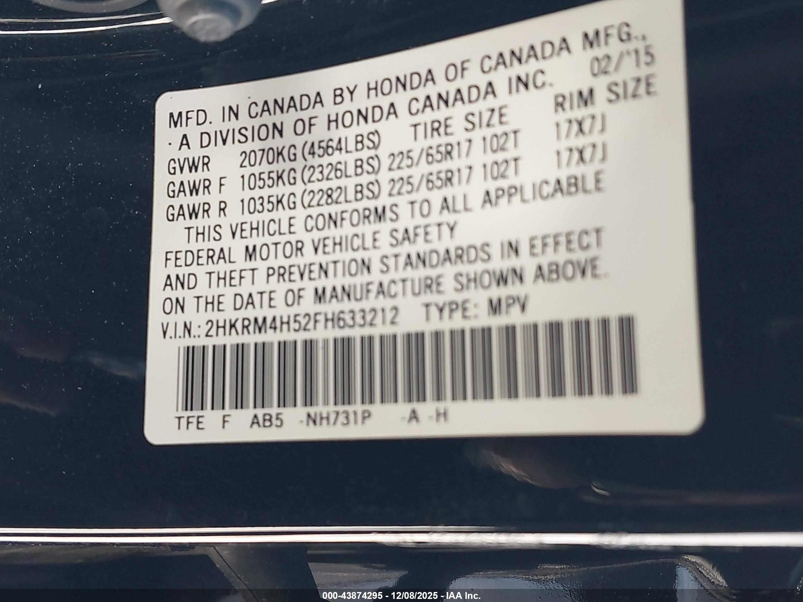 HONDA CR-V image 9
