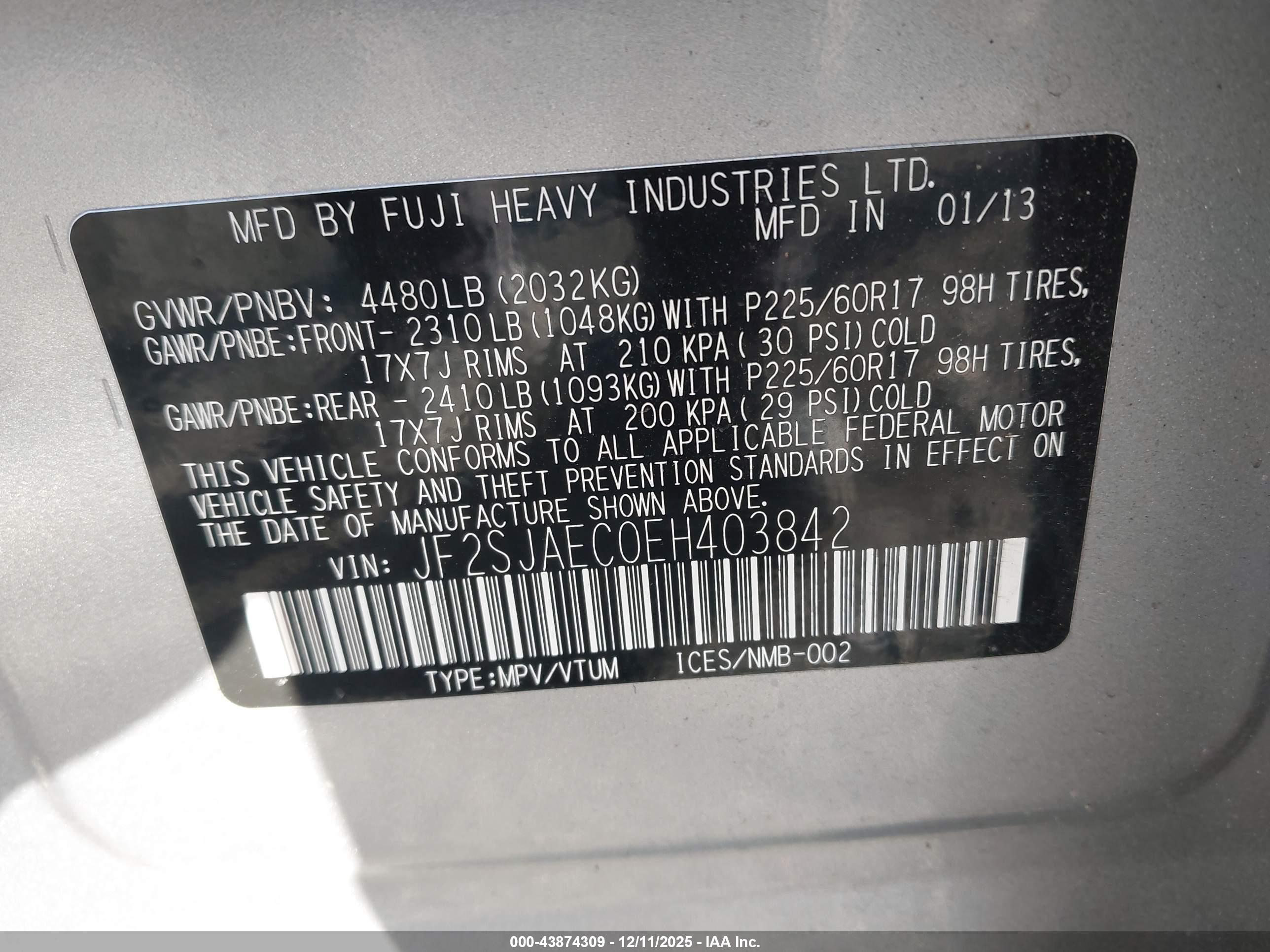 SUBARU FORESTER image 9